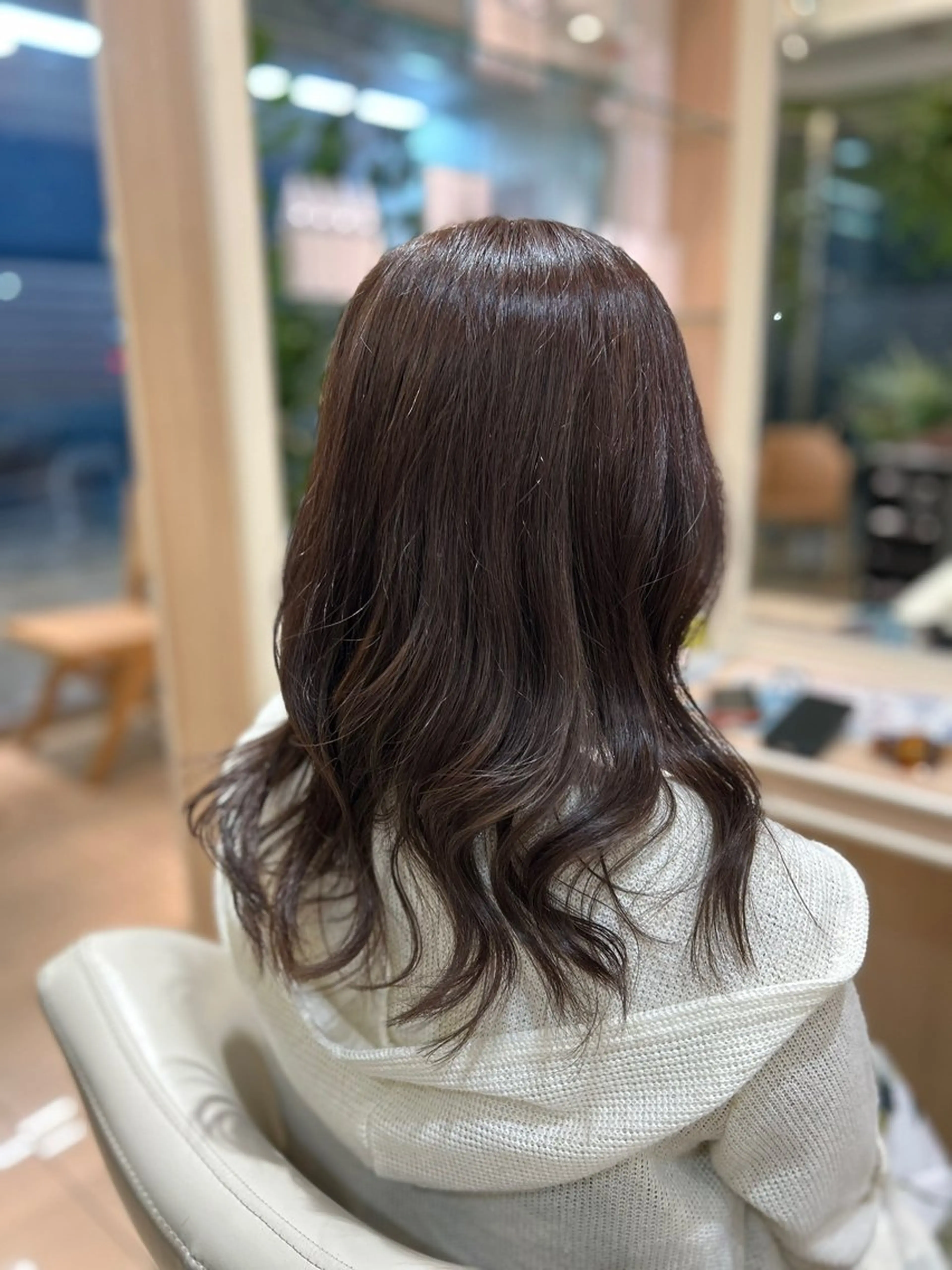 セミロング Ash瀬谷 長嶋零のヘアスタイル