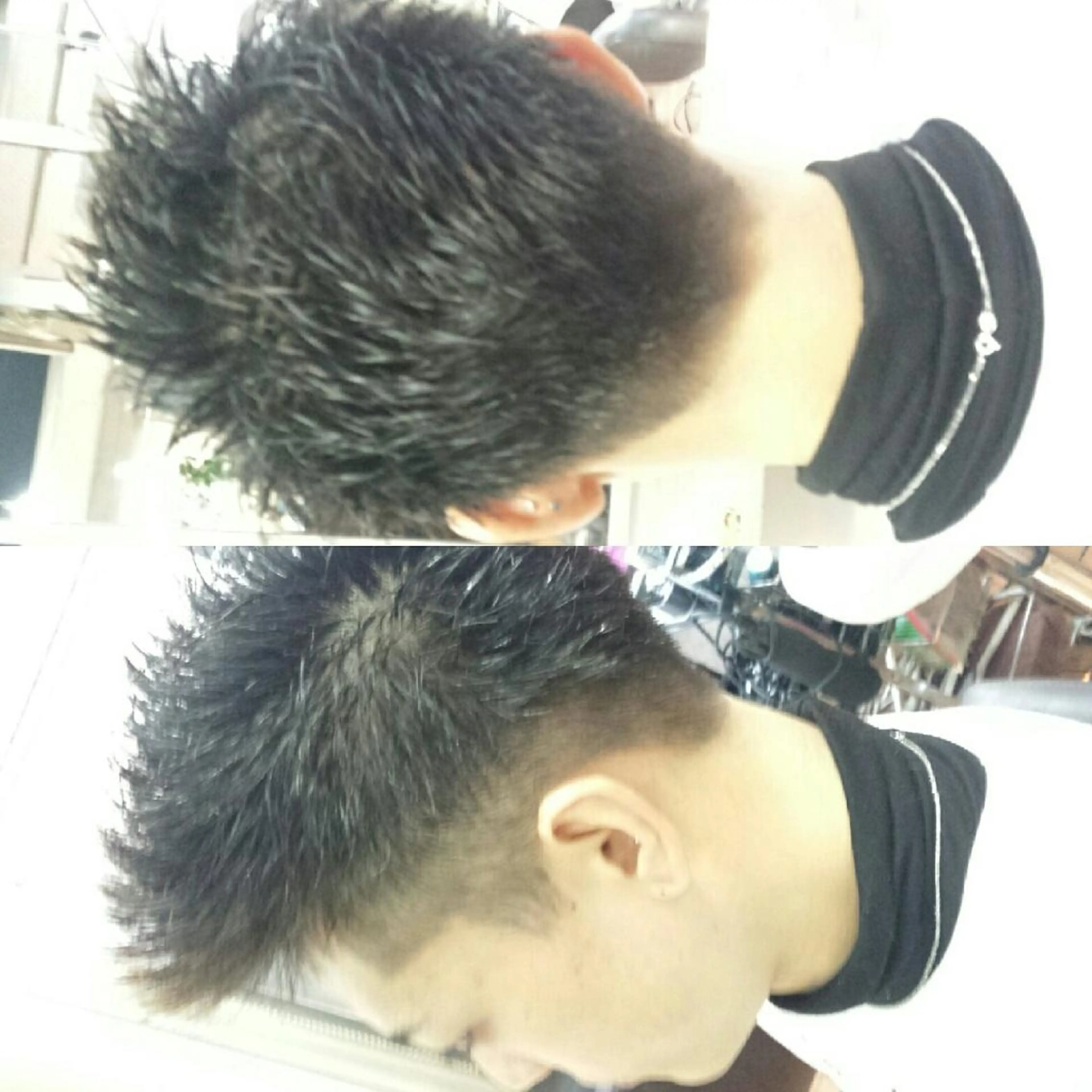 ショート alpha. カラーエクステ下妻のヘアスタイル