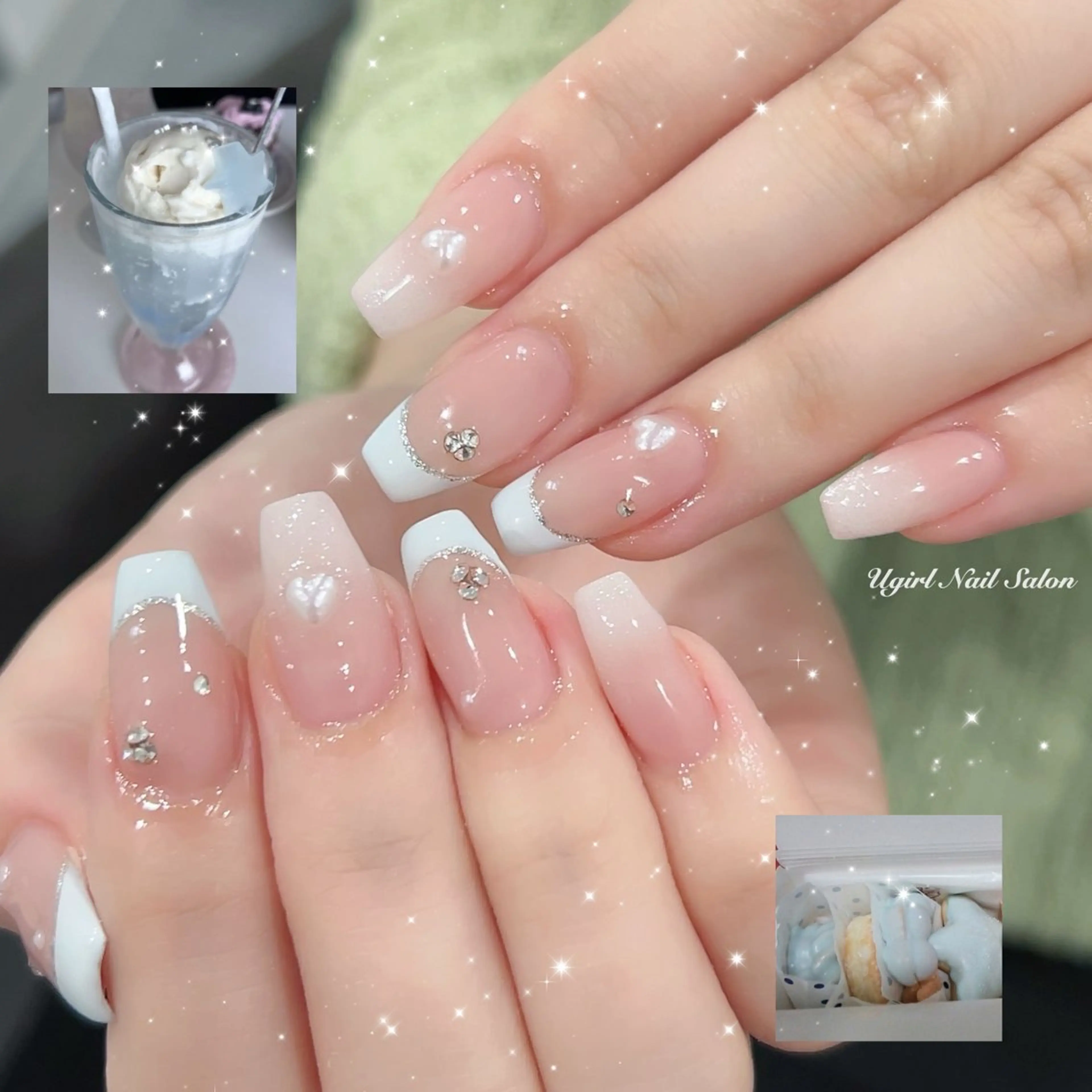 ネイル ハンドネイル 🪄Ugirl🎀 Midori🪽のネイルデザイン