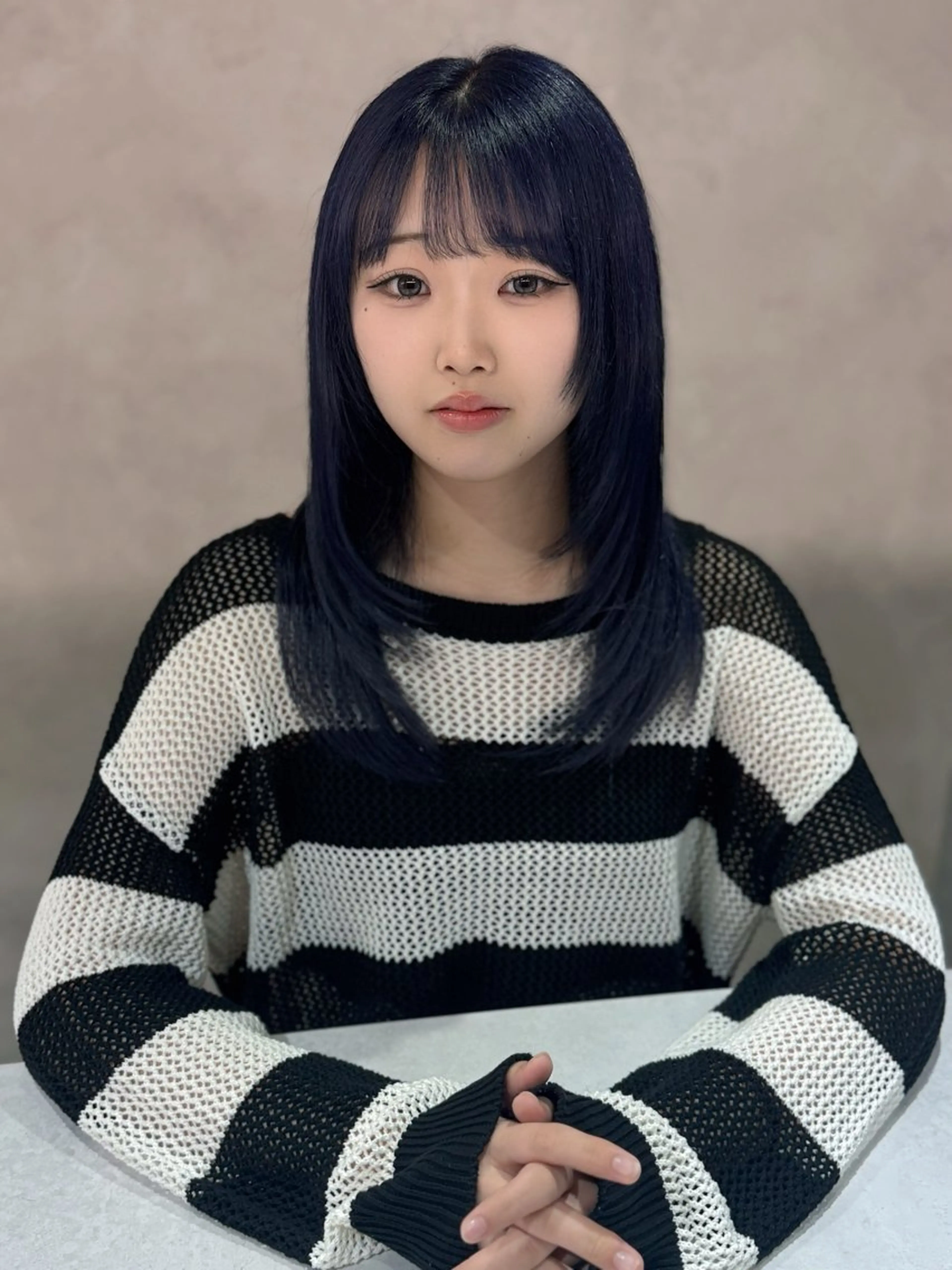 💎寒色系【ブリーチ有】トリプルカラー💎 4ステップトリートメントの写真