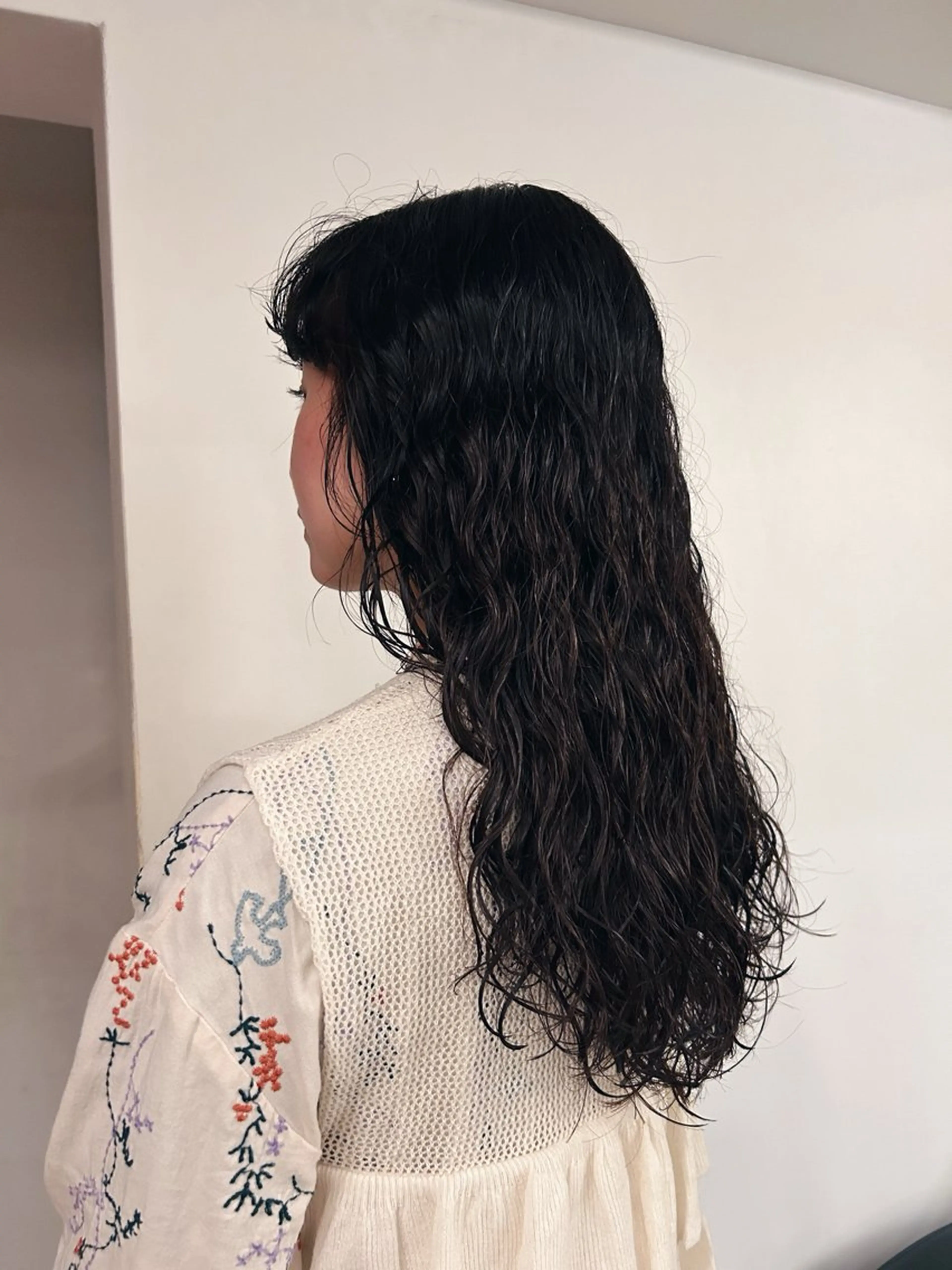 ロング カット ヘアカラー パーマ トリートメント 似合わせパーマ 🌼カンナのヘアスタイル