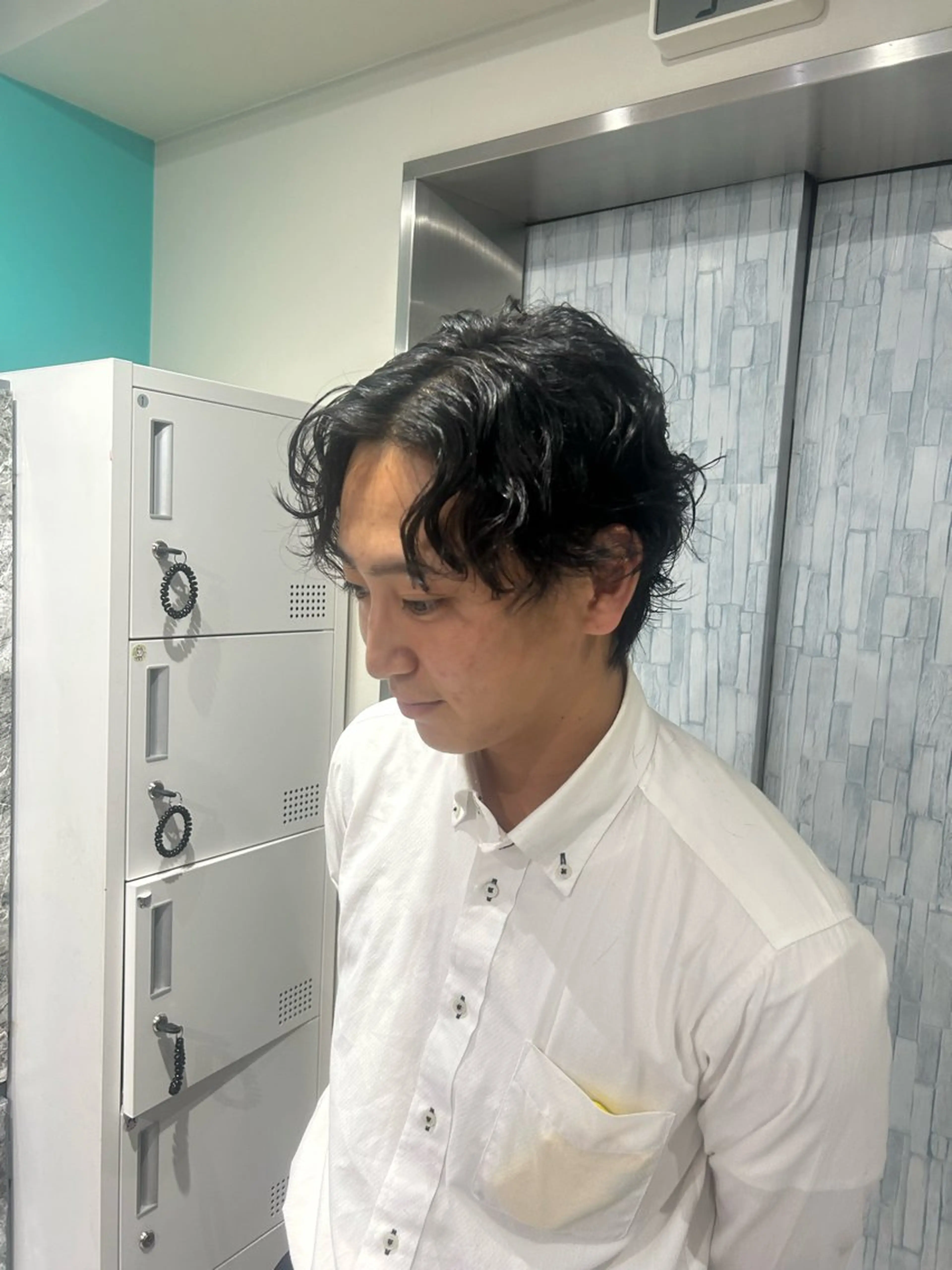 メンズカット➕デザインパーマ➕スパシャンプー💆🏼‍♀️➕クイックトリートメントの写真