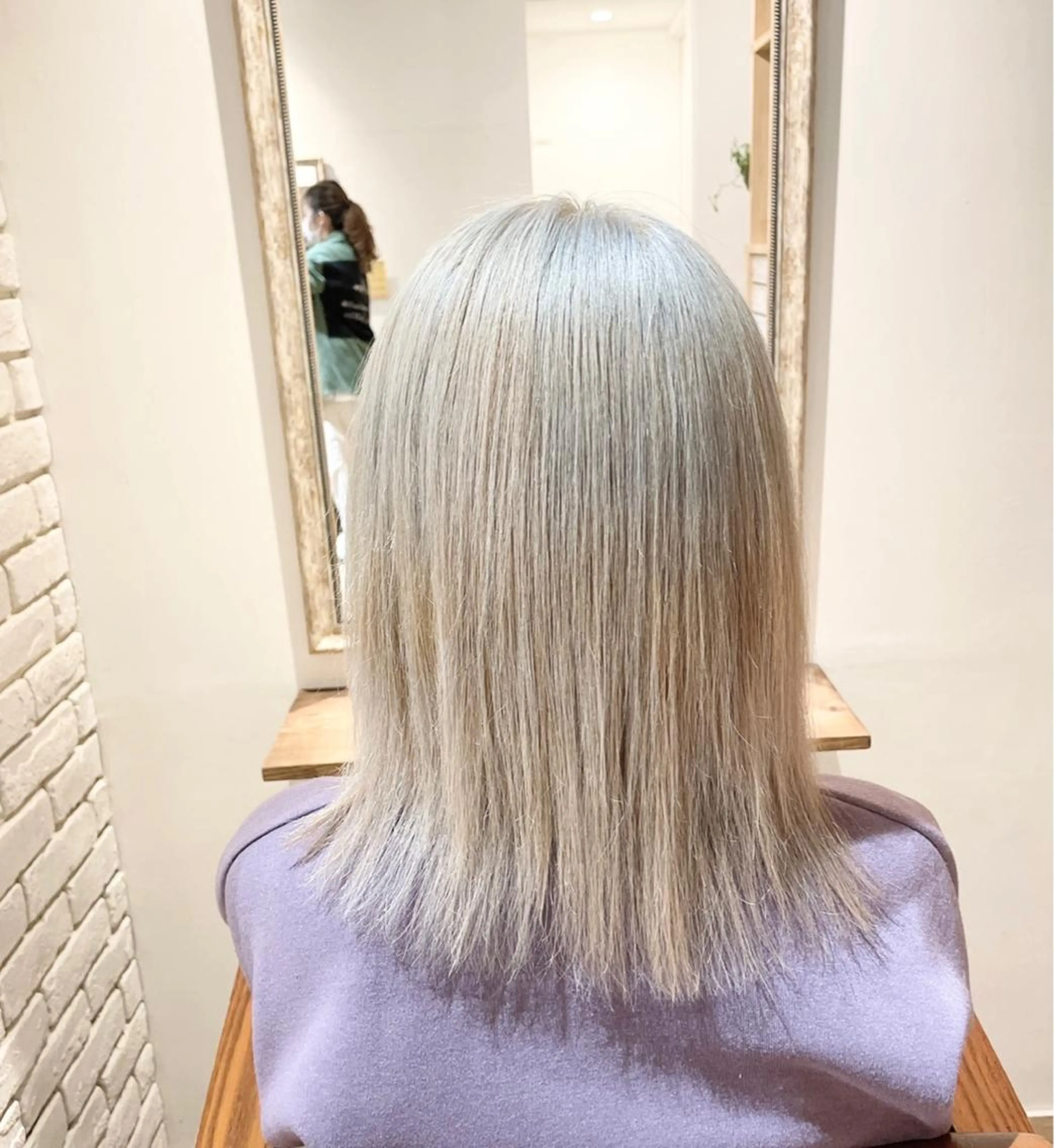 セミロング 渋谷 ミモザワークス タニグチヨシユキのヘアスタイル