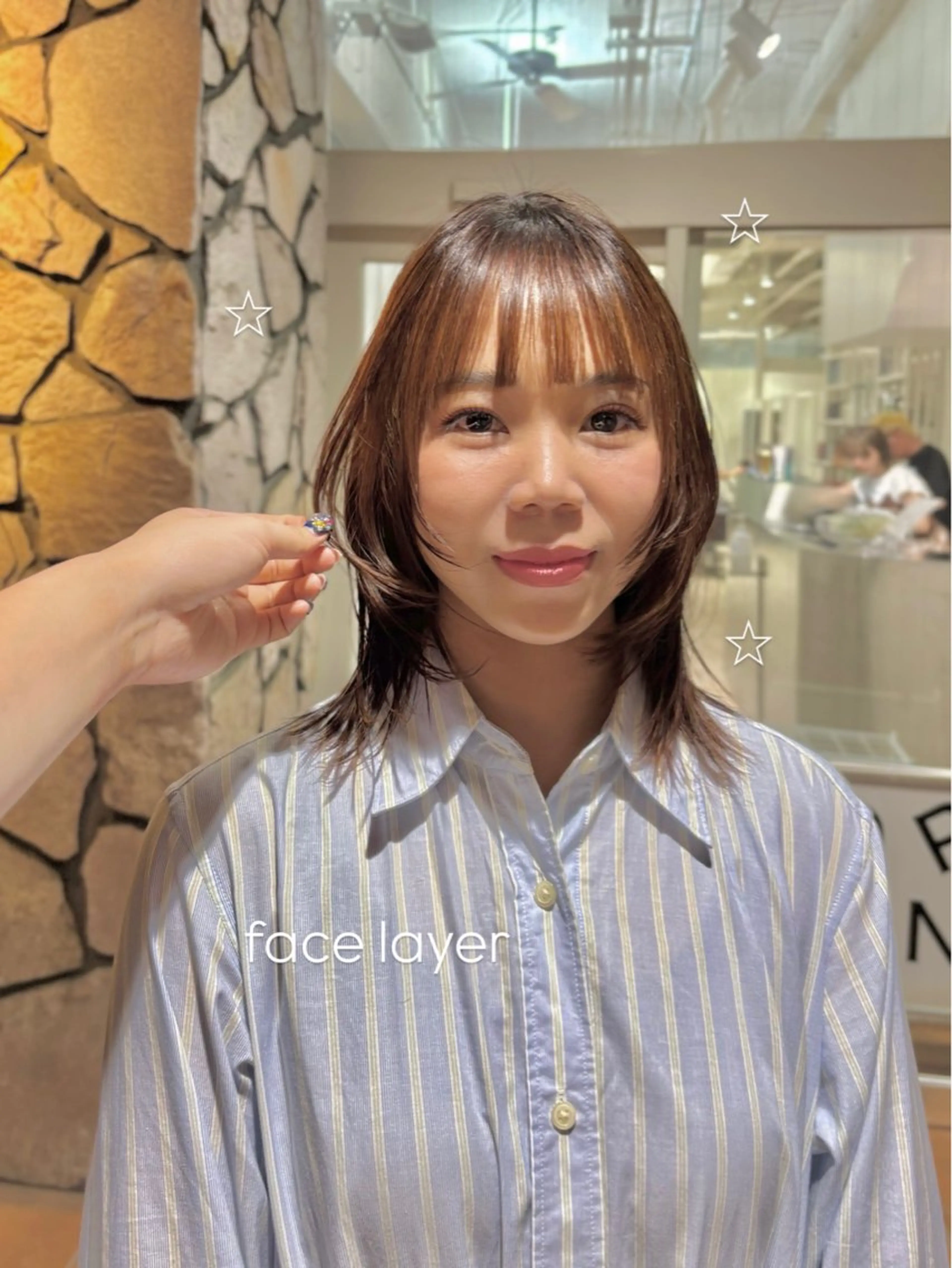 ミディアム behive  駅前店所属・菊地 桃花のヘアスタイル