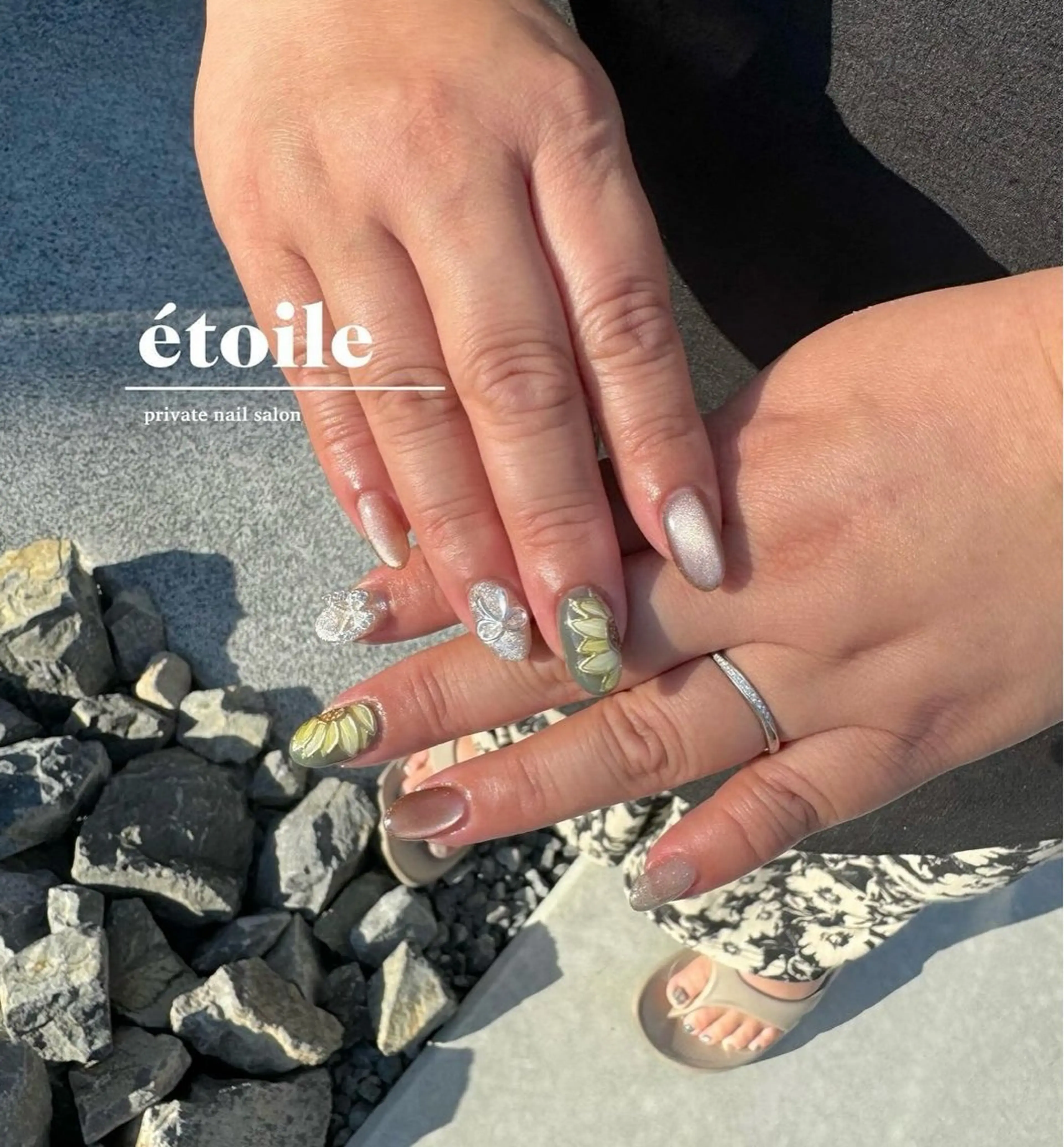 ネイル 持ち込み étoile ｜ayaのネイルデザイン