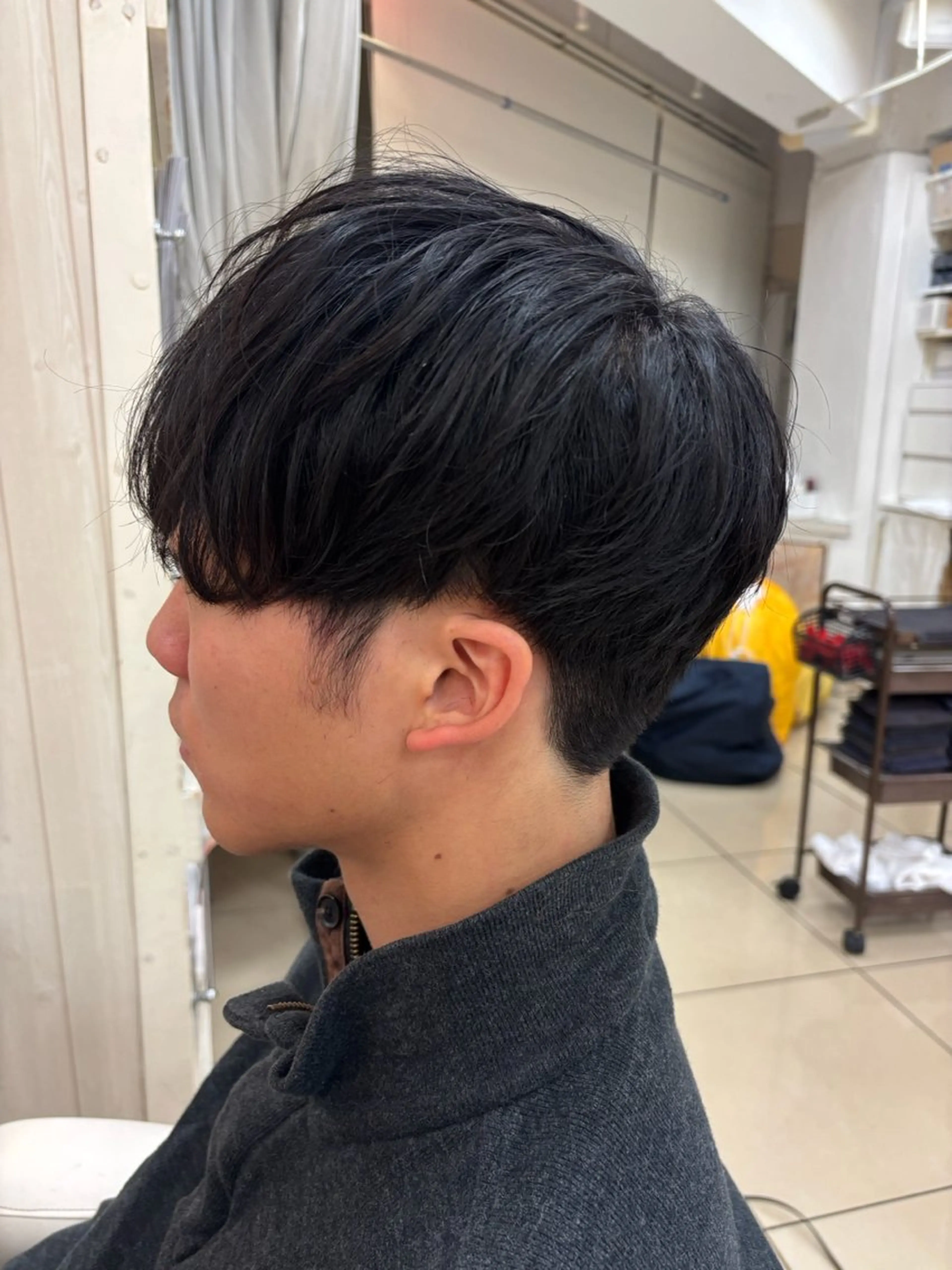【浅草店】メンズカット+ワンカラー(3stepトリートメント付き）の写真