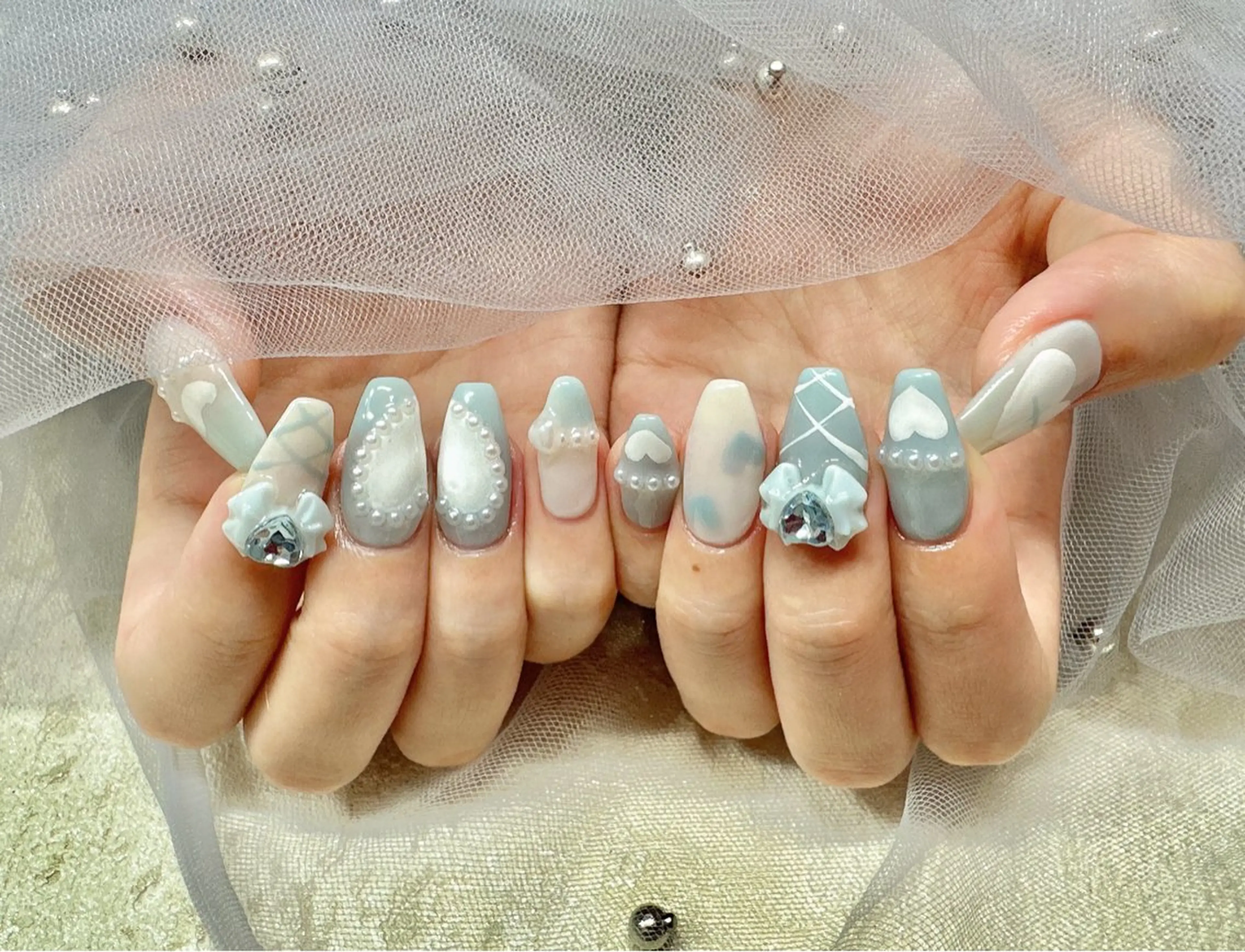 ネイル ラッキースター 大人気店のネイルデザイン