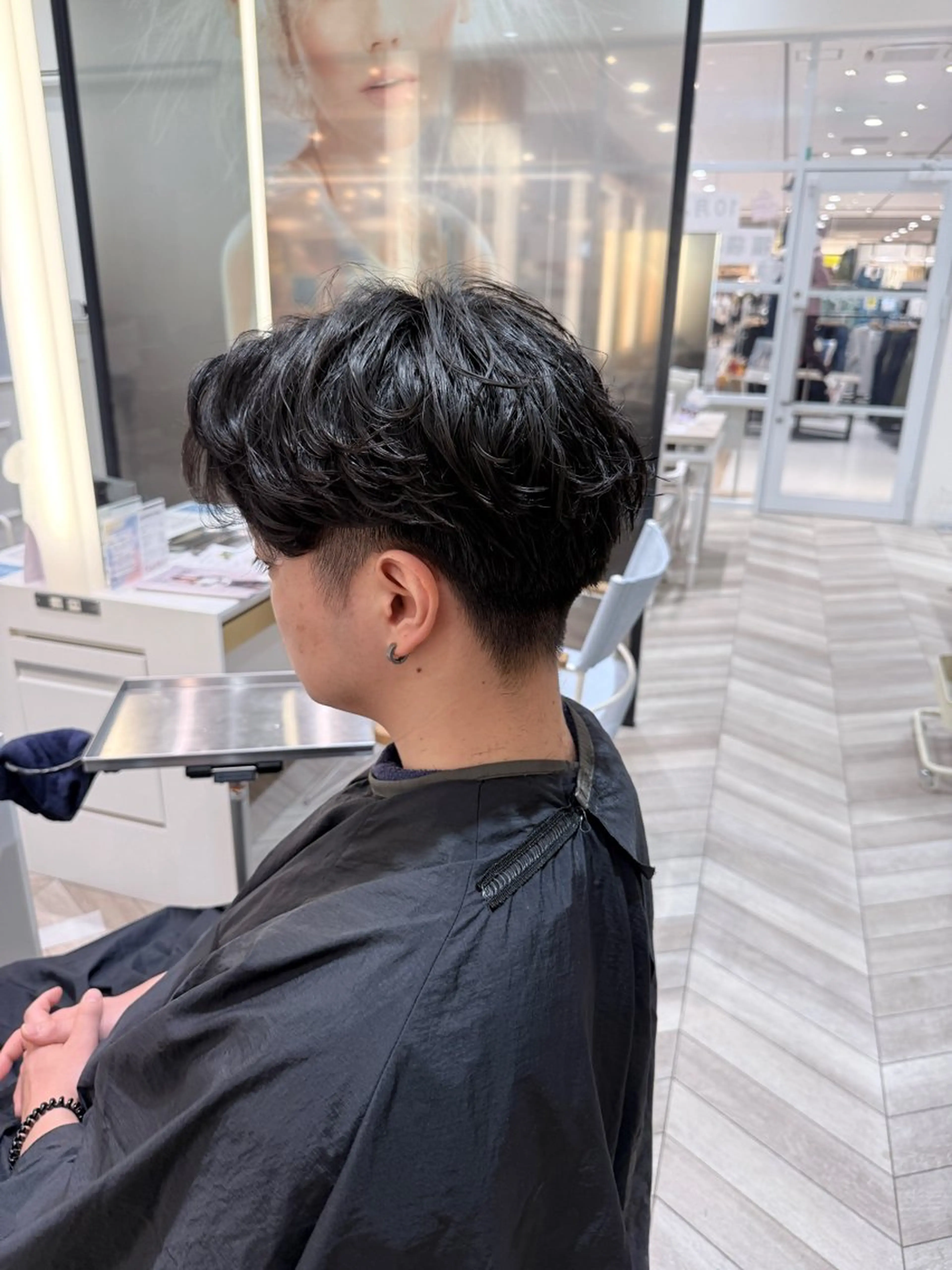 パーマ メンズ 幕内 梨乃亜のヘアスタイル