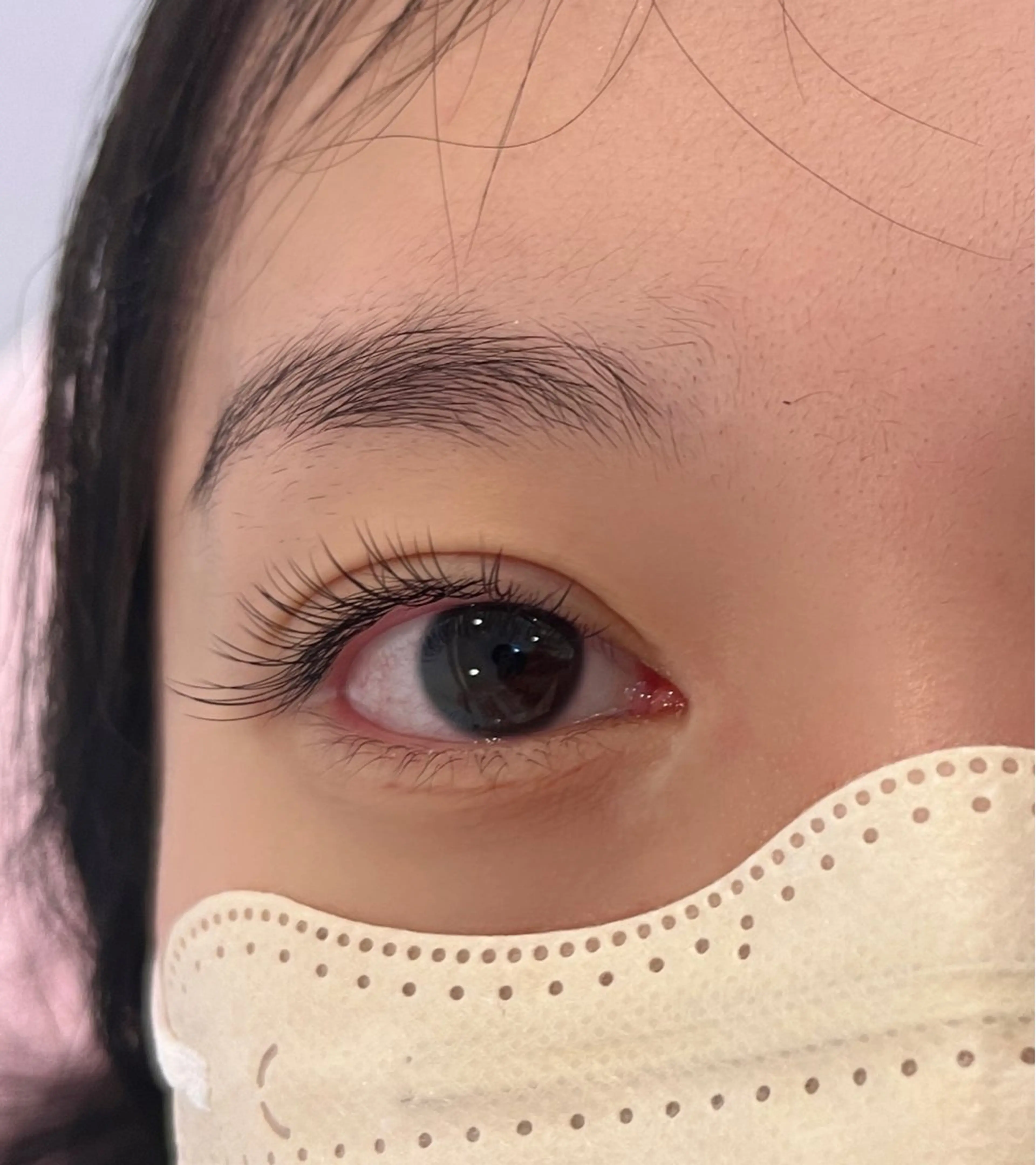 💗【平日限定】【当日予約Ok】💗フラットラッシュマツエク80本の写真