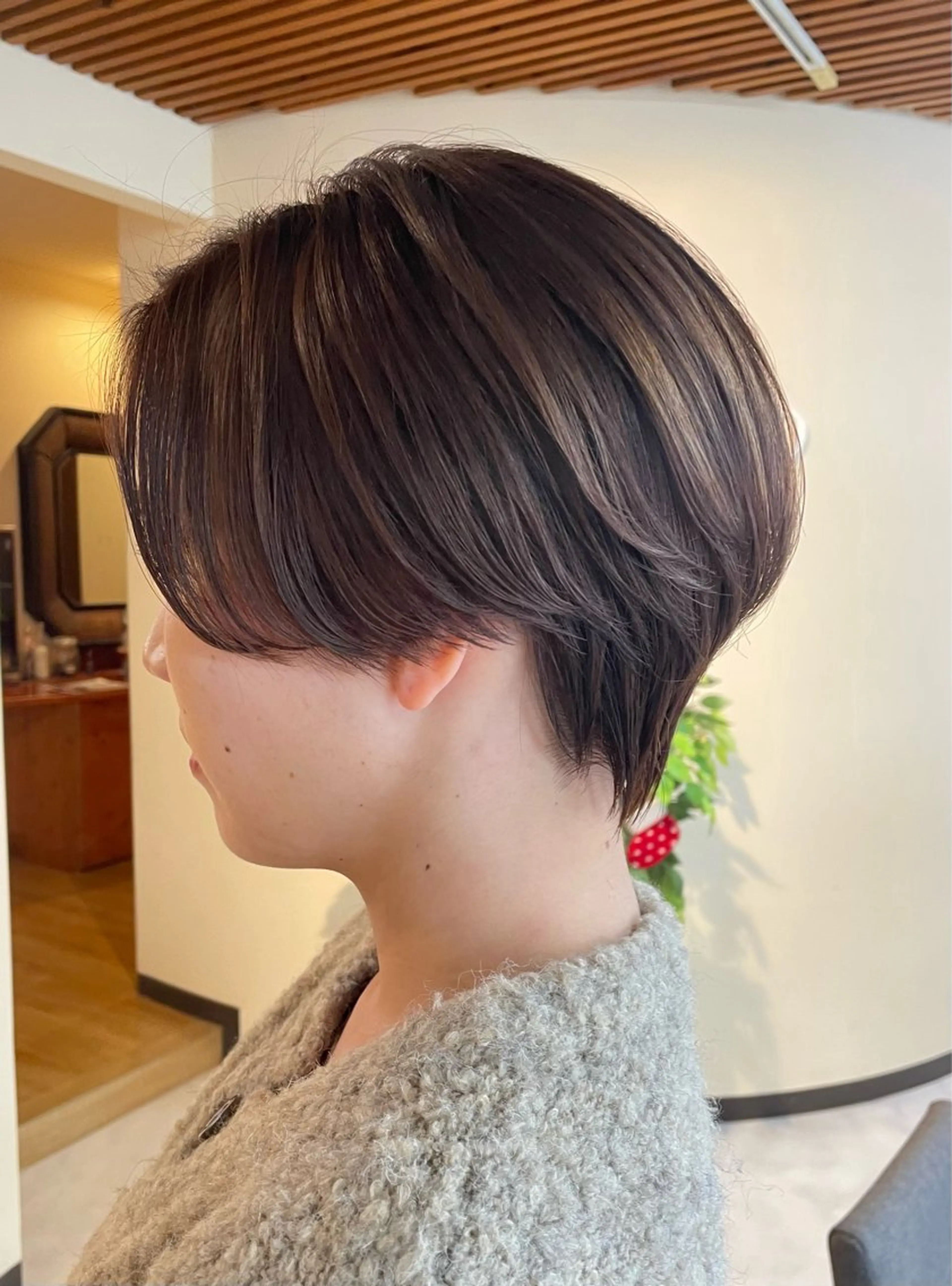 ショート ハンサムショート ショートヘア 宮本 いぶきのヘアスタイル