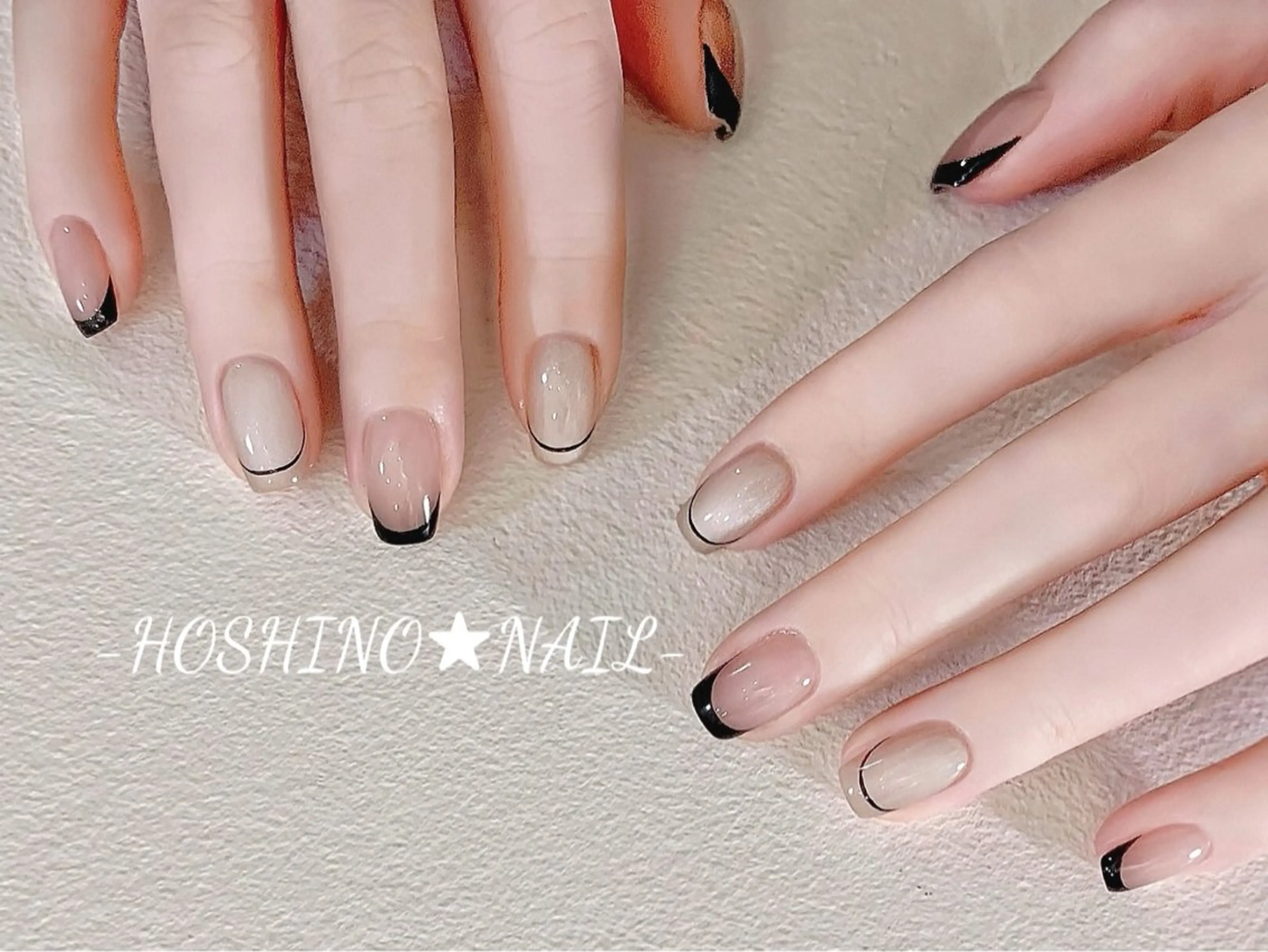 ネイル オーロラネイル チークネイル ドット フットネイル フレンチネイル ハンドネイル ★HOSHINO NAIL★新宿店のネイルデザイン