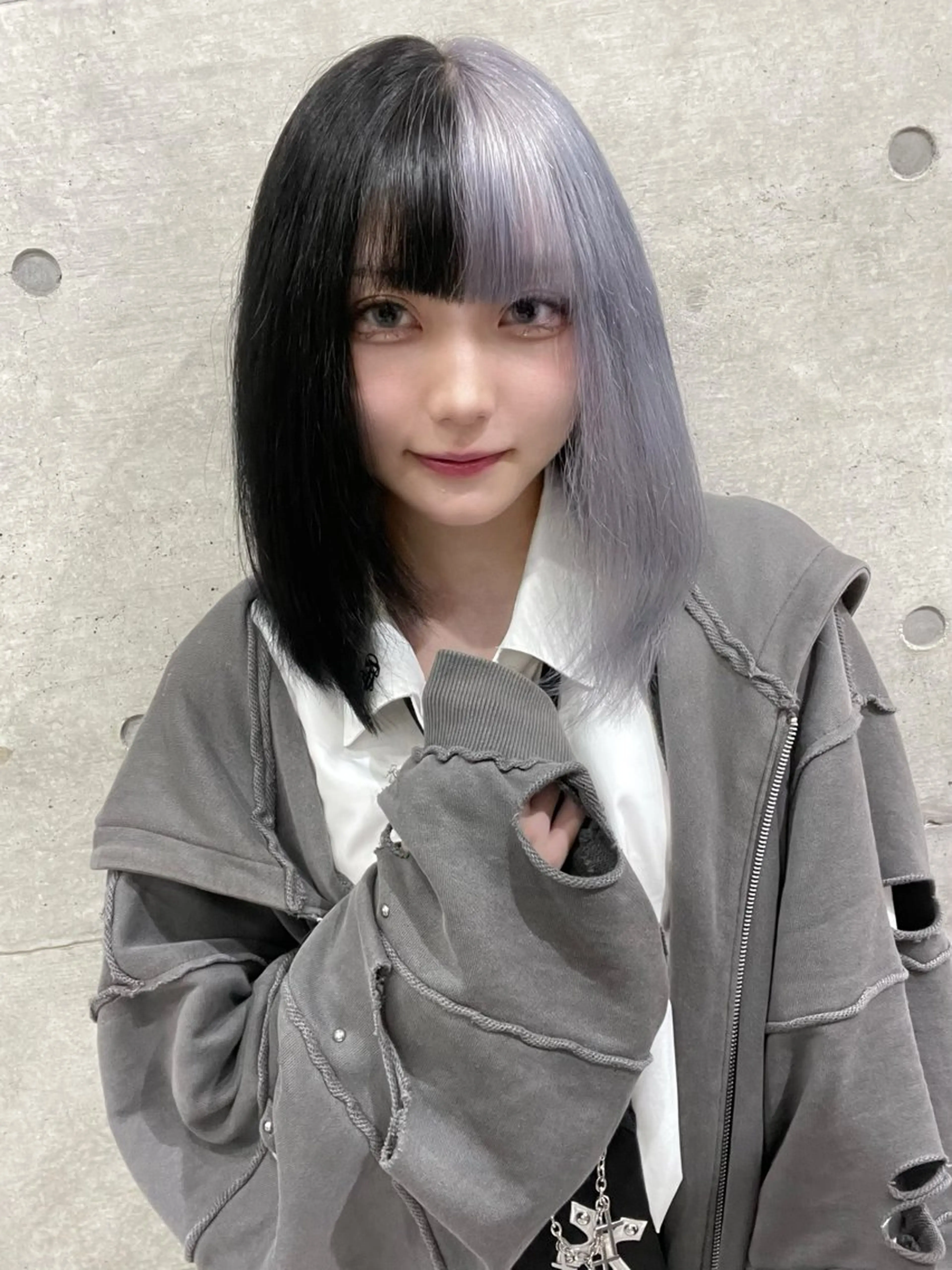カラー ヘアカラー 🍭ハイトーン/ レイヤーカット🦄のヘアスタイル