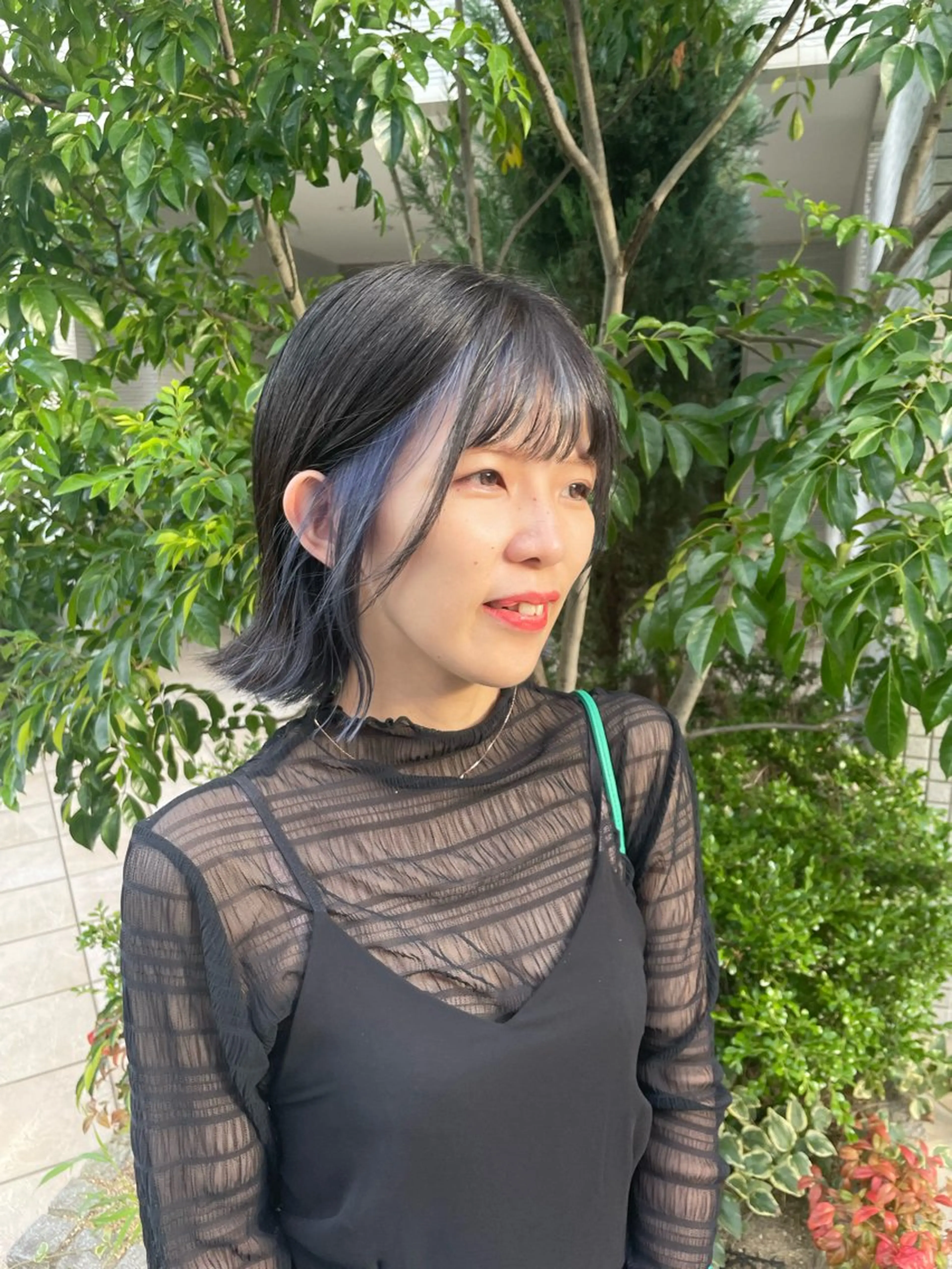 ミディアム 亀川蓮 Agu hairのヘアスタイル