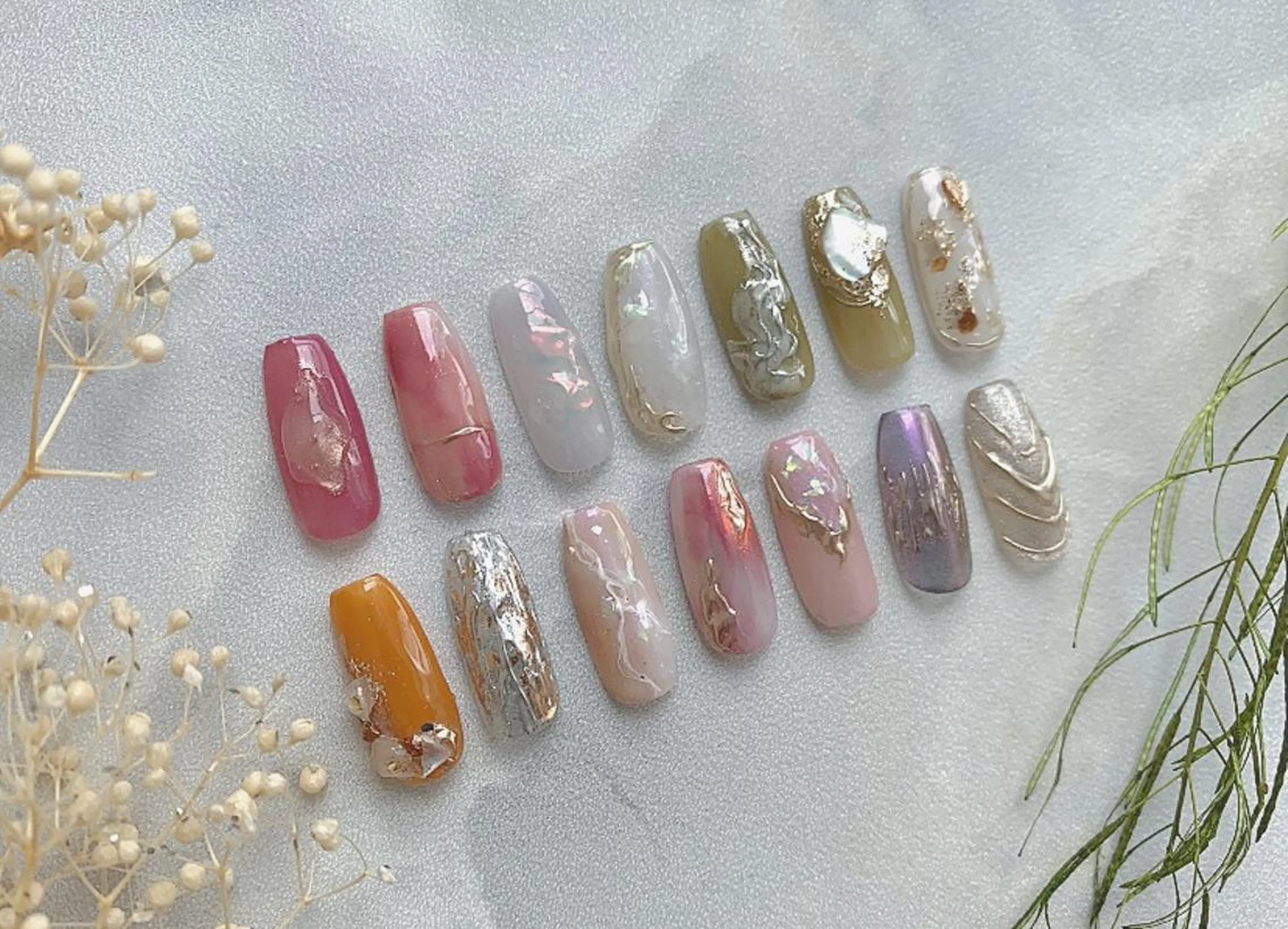 カラー ネイル ハンドネイル haruka joieangeのネイルデザイン