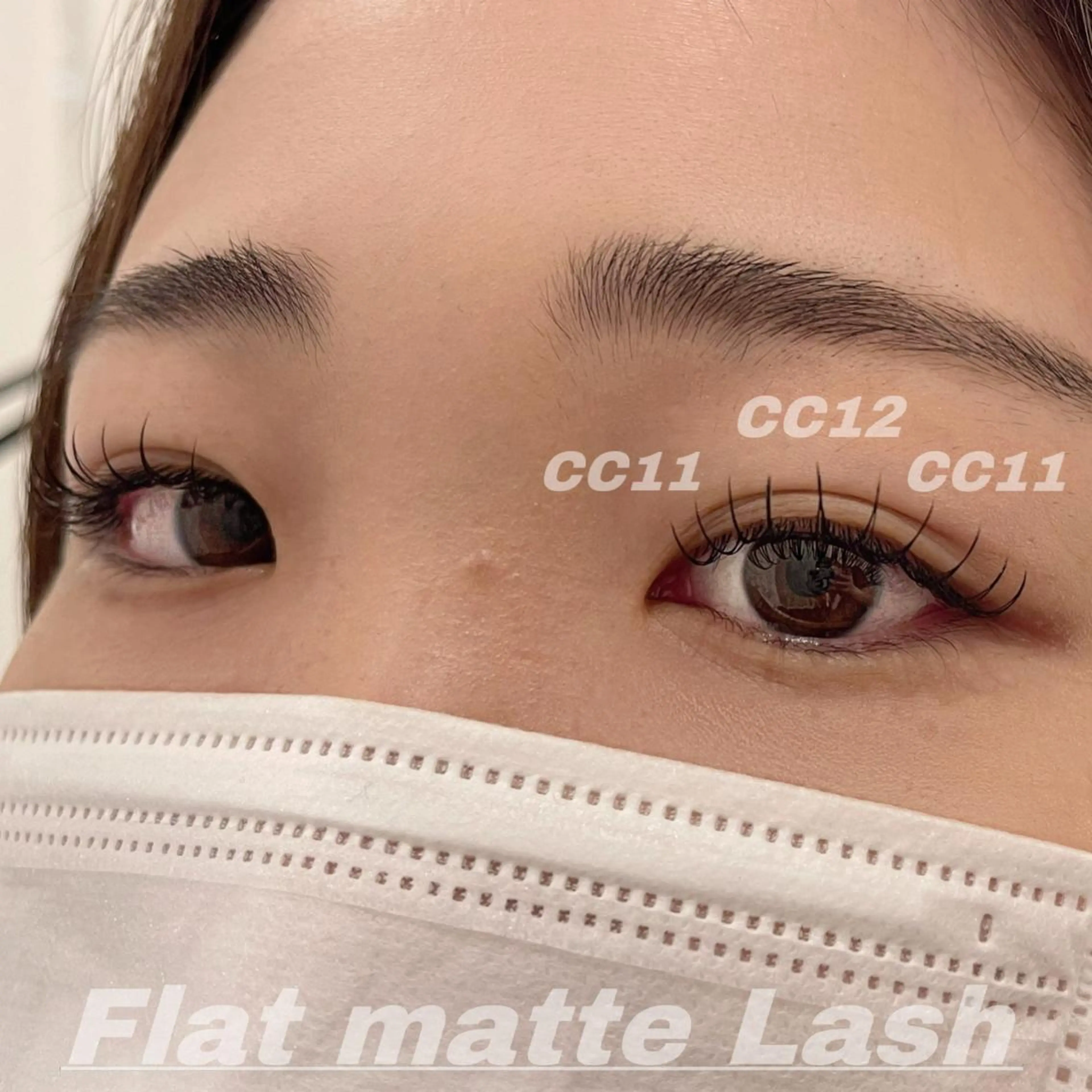 マツエク・マツパ CCカール Cカール フラットラッシュ Eye ELSA lash栄店 長沼の眉毛・アイブロウイメージ