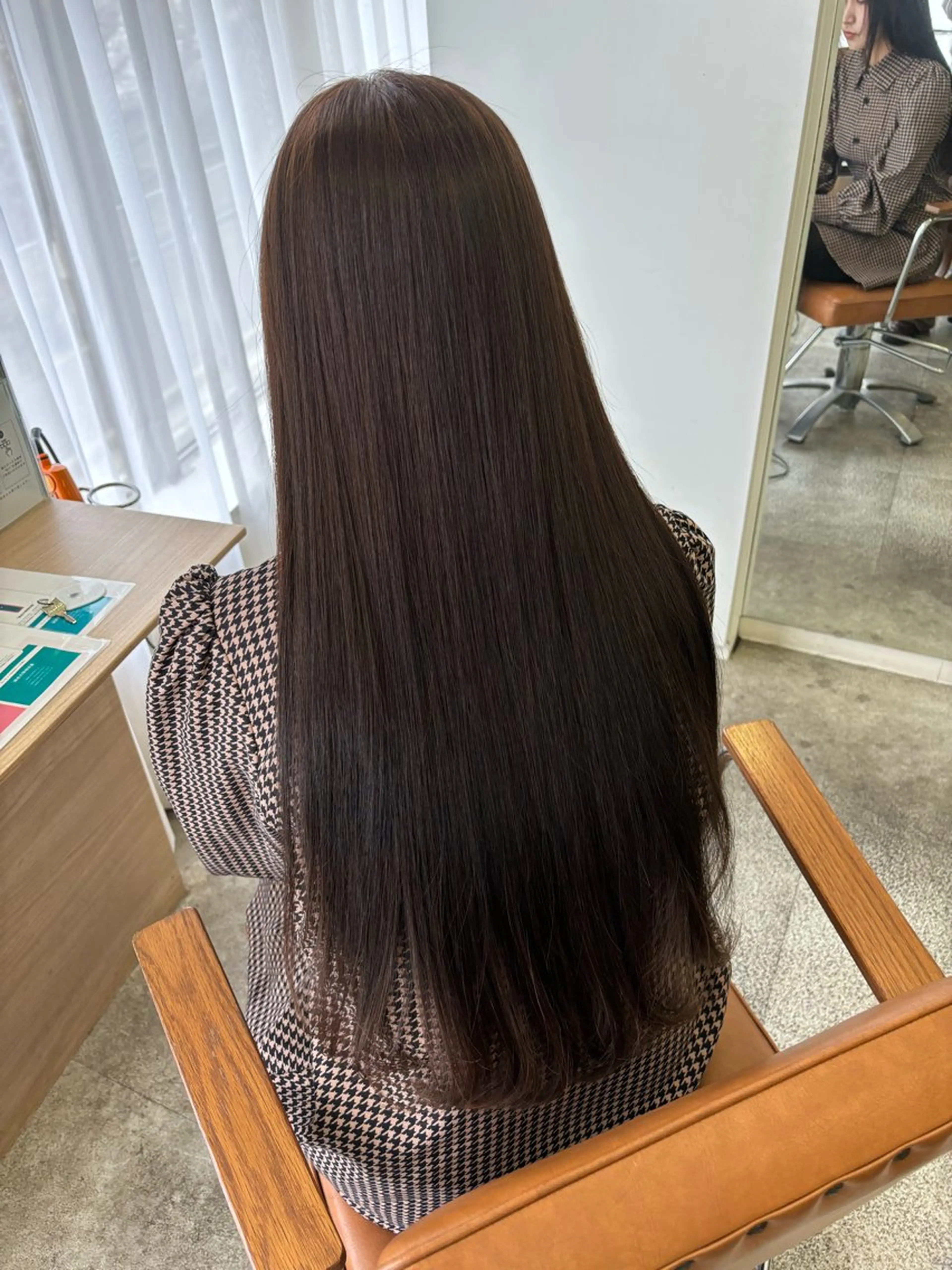 ロング カラー ヘアカラー トリートメント アスカ/ 武庫之荘美容室のヘアスタイル