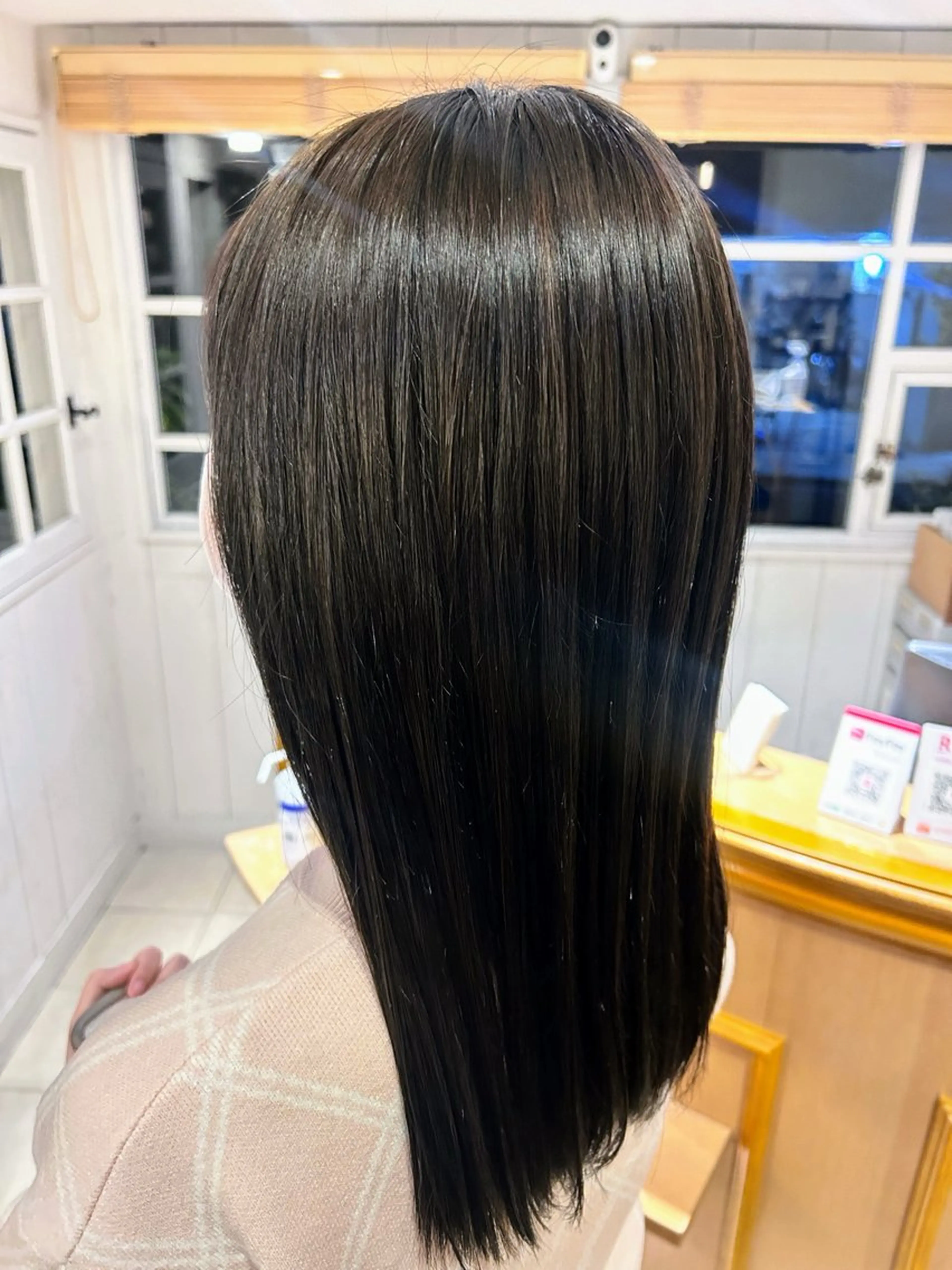 寒色系カラー🩵🩶💜＋OLAPLEX【内部補修トリートメント】の写真