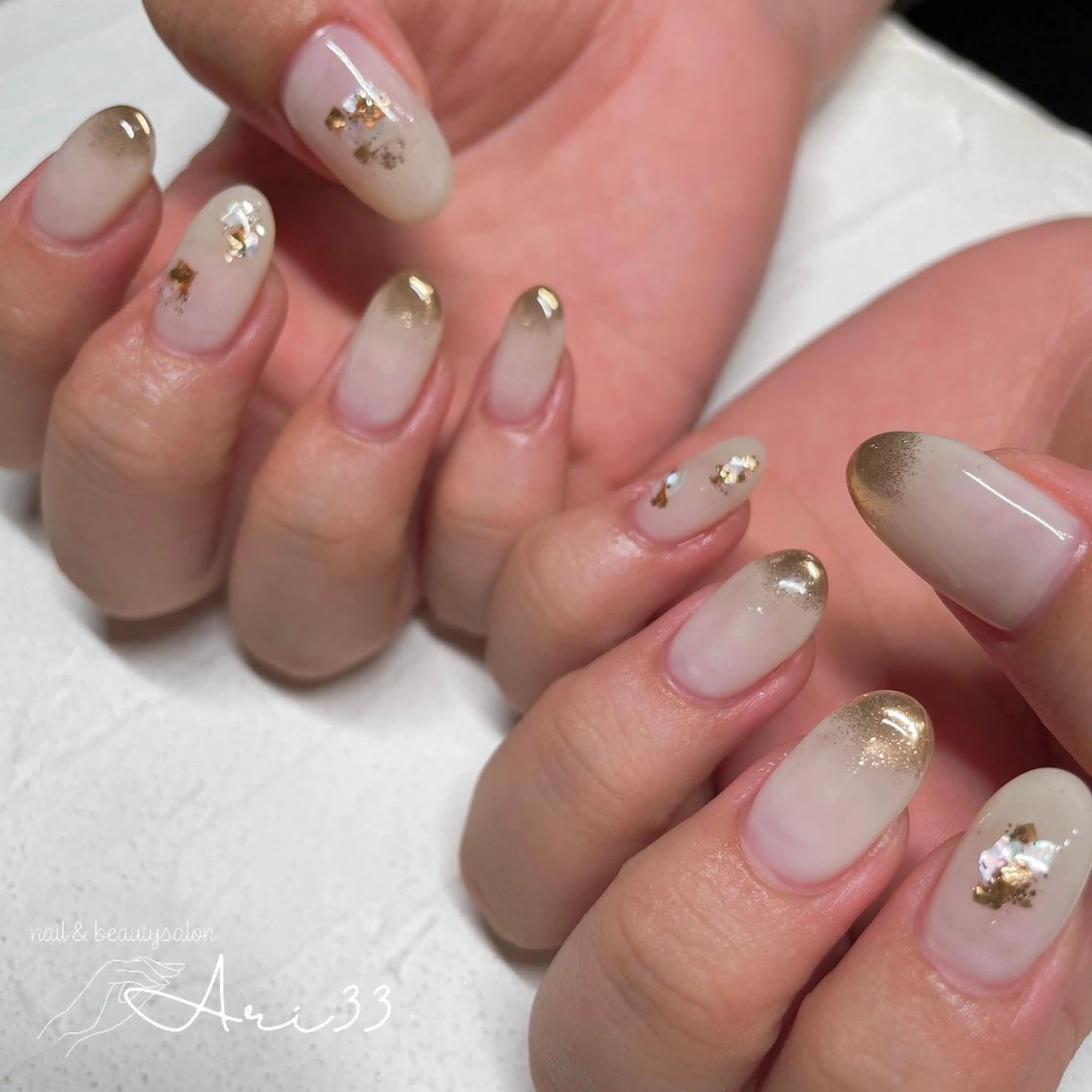 ネイル ハンドネイル プライベートサロン Ari33nailのネイルデザイン