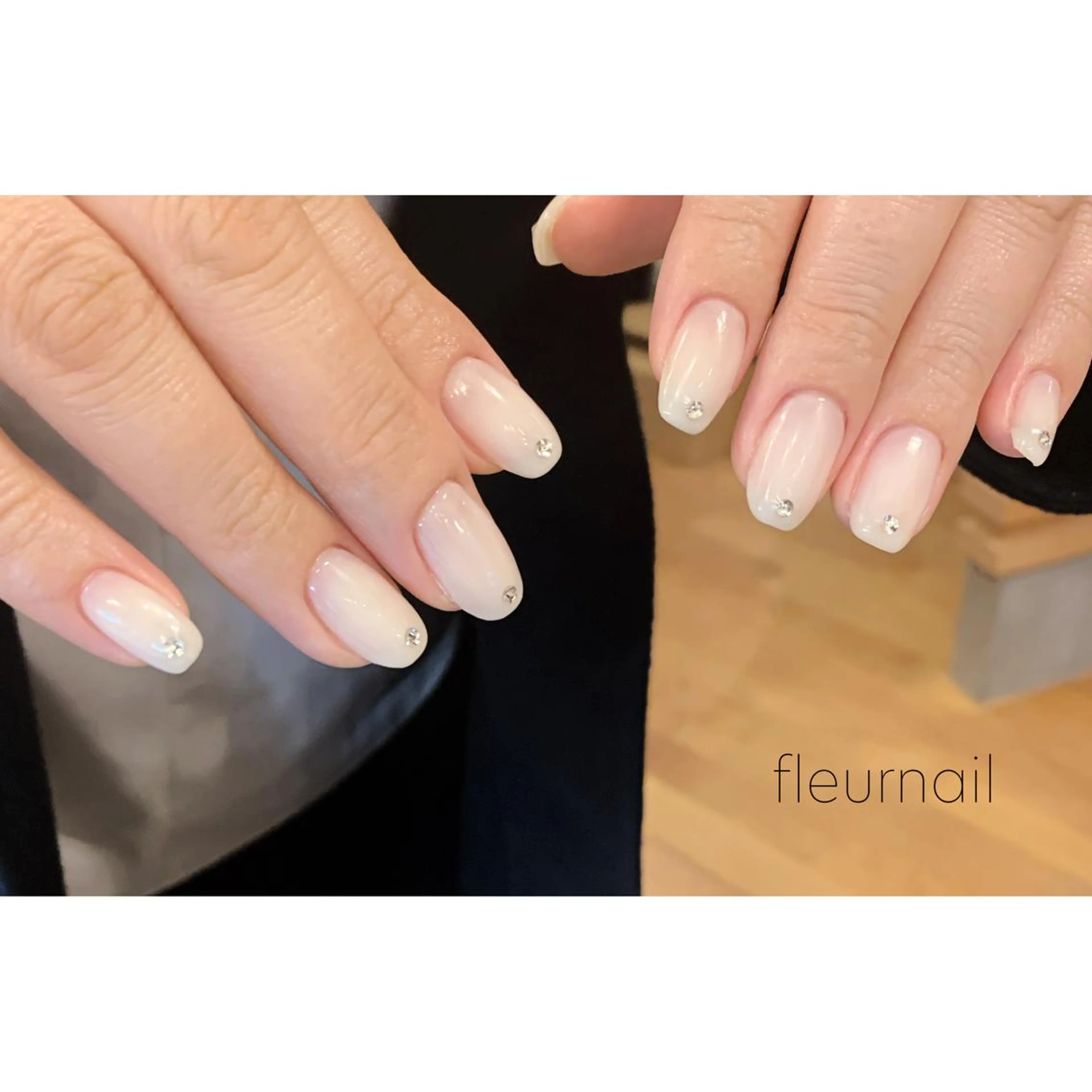 ネイル 成人式 ハンドネイル 【パラジェル登録サロン】nail pollen所属・fleurnail miuraのネイルデザイン