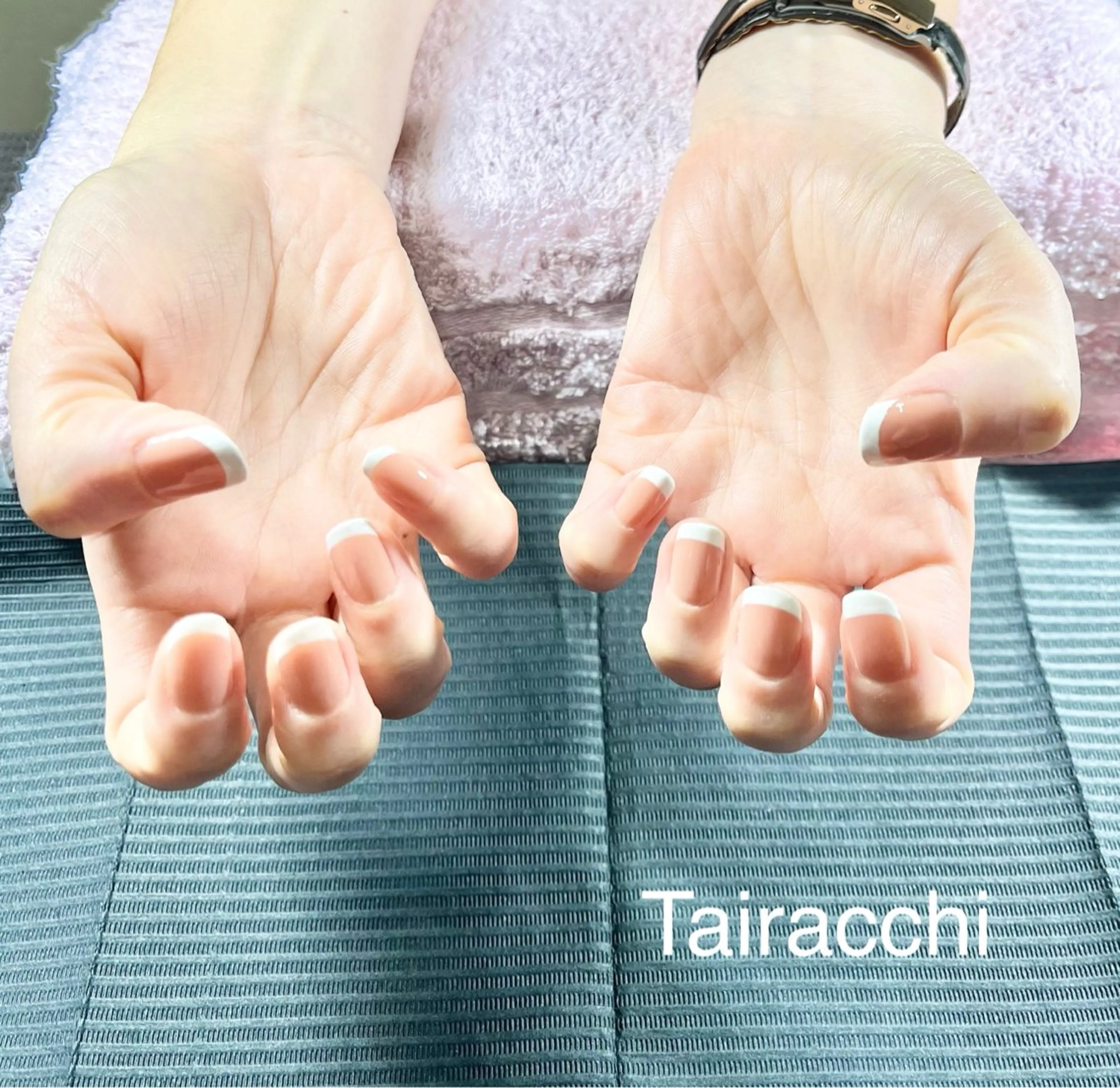 ネイル フレンチネイル Tairacchi ﾀｲﾗｯﾁのネイルデザイン