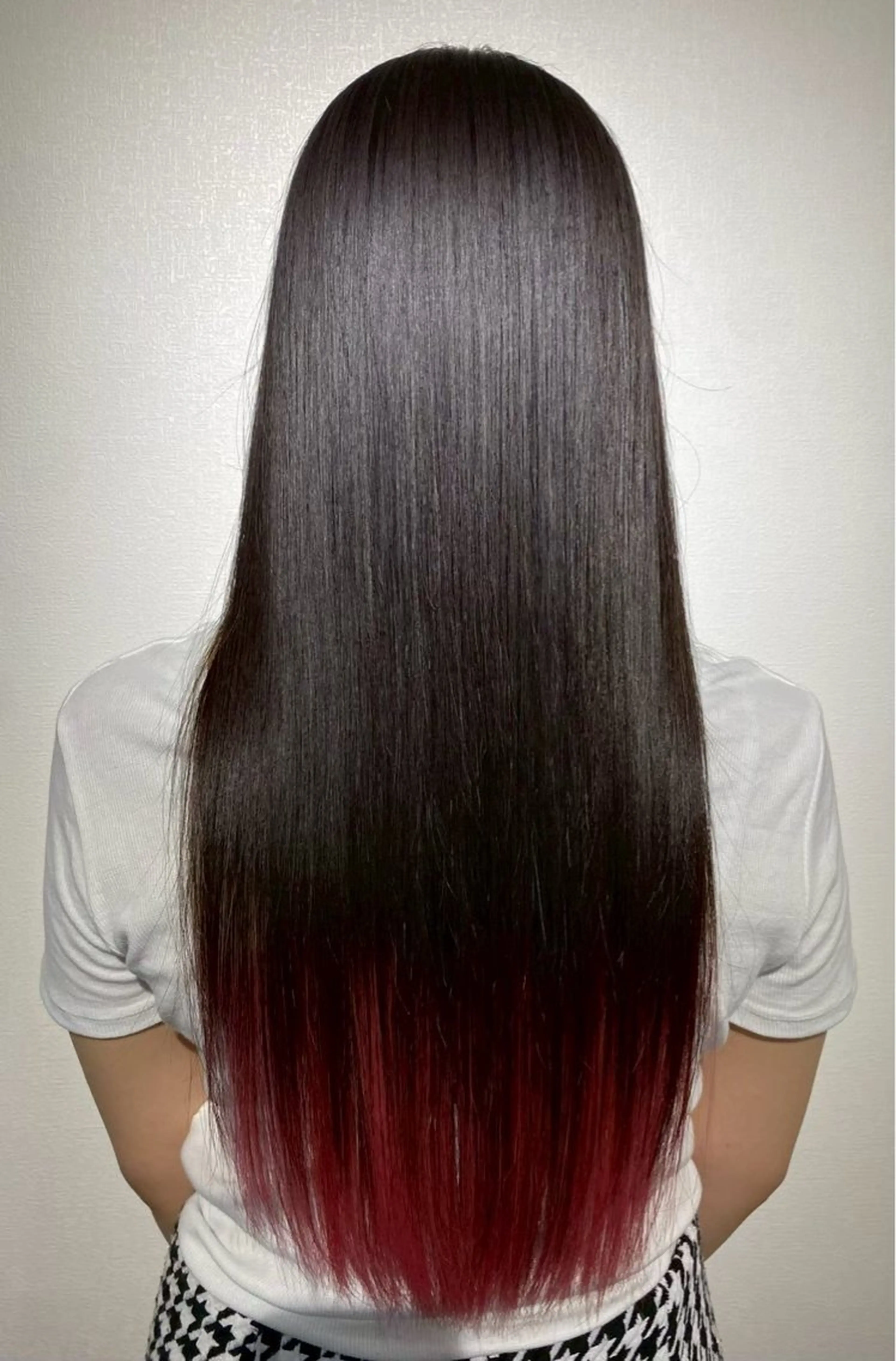 ロング 北村 理奈のヘアスタイル