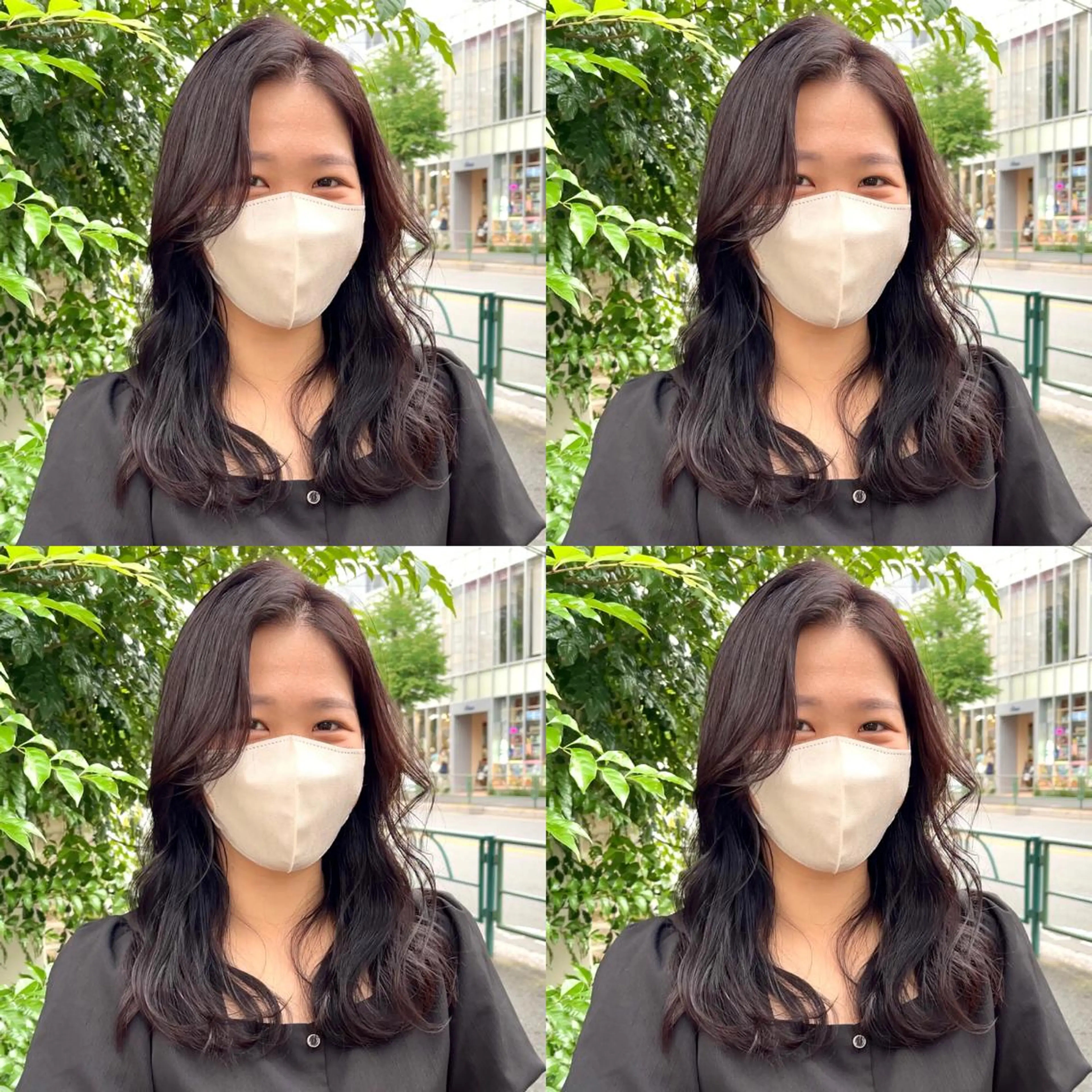 ロング くびれヘア 顔周りカット 伸ばしかけ レイヤーカット 似合わせカット 大人可愛い透明感🌟 小顔・韓国髪🌟野中のヘアスタイル