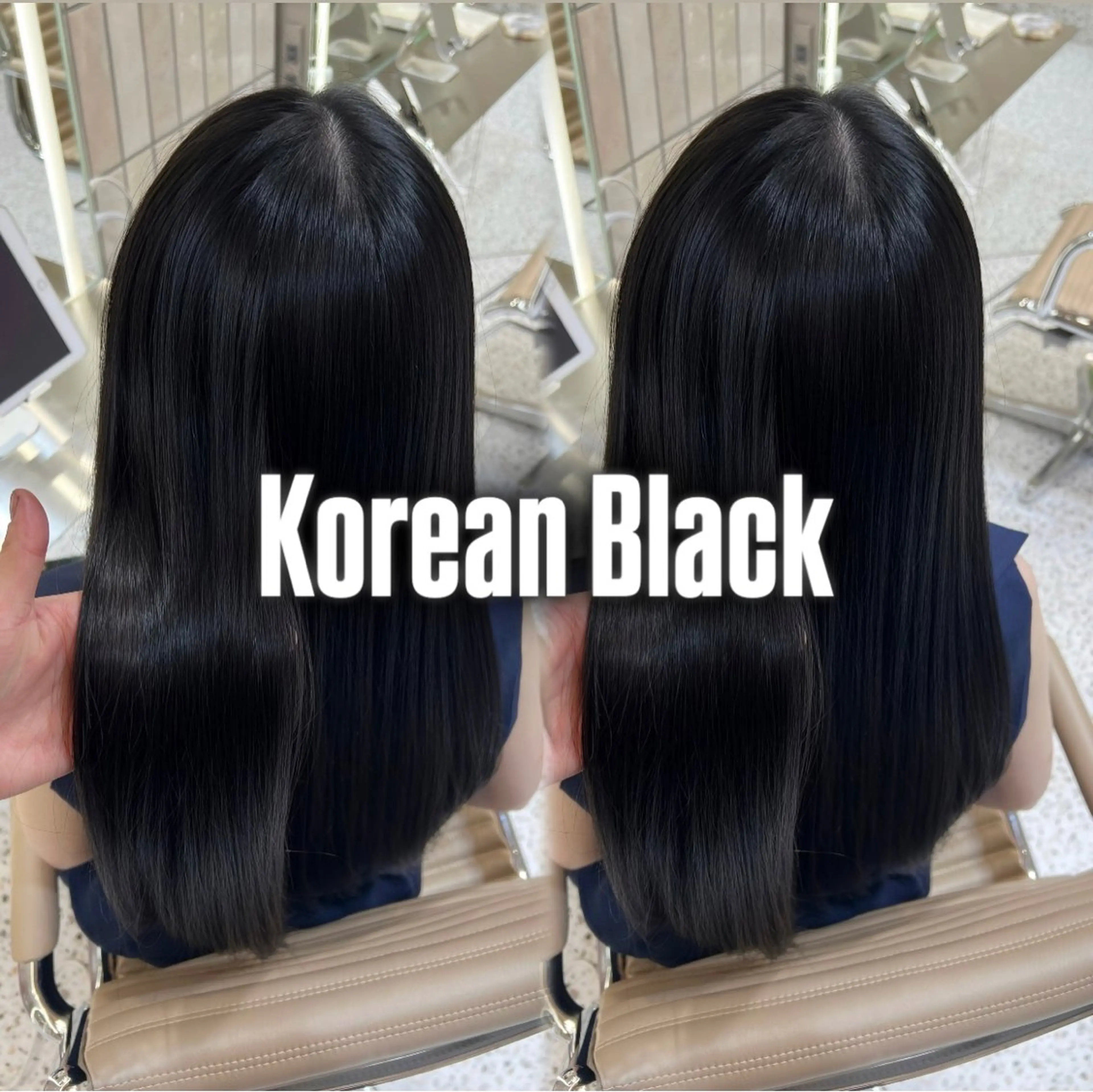 透け感Blackcolor🖤 × 1step treatment🫧✨の写真