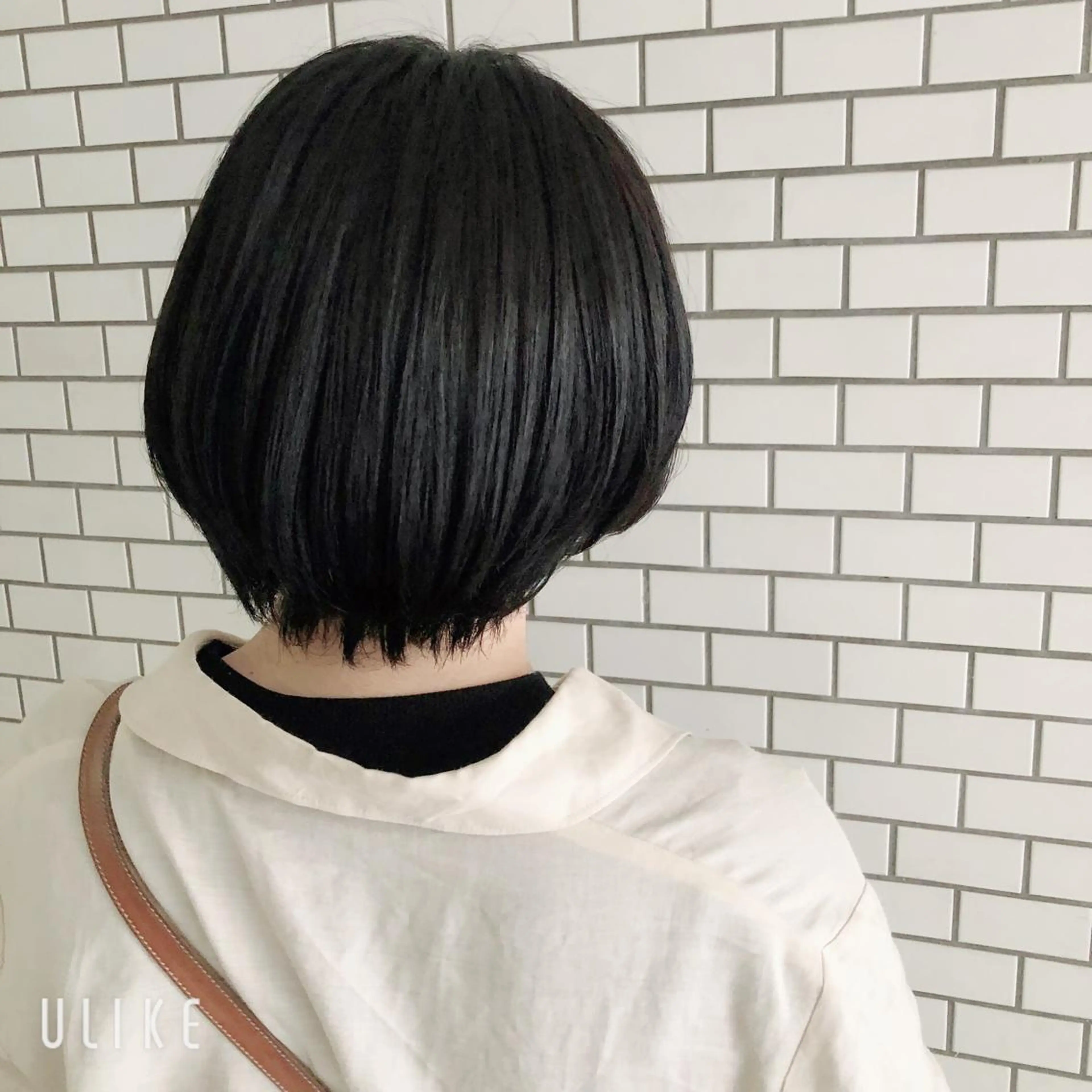 ショート カラー パーマ ヘアアレンジ 透明感カラー entality所属・暖色ボブ 🍊rikakoのヘアスタイル