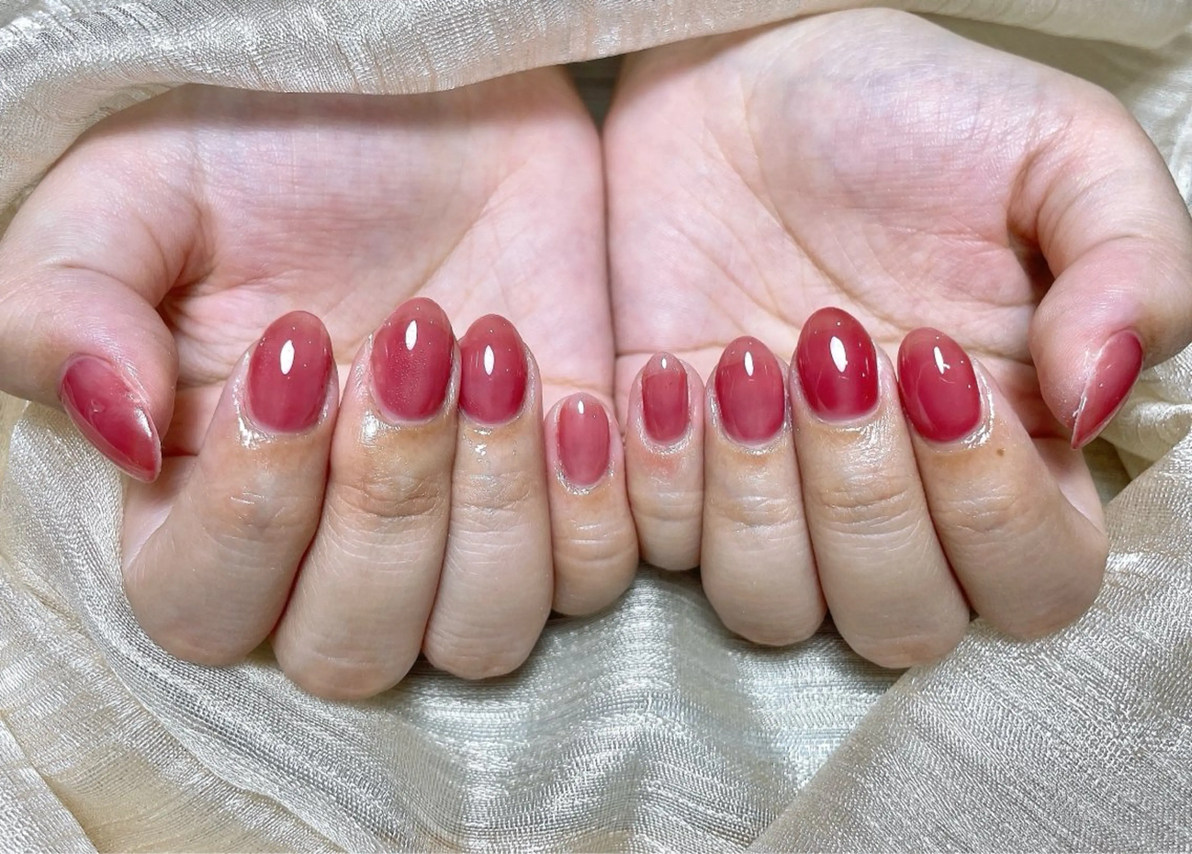 ネイル ハンドネイル ハンドケア あ きのネイルデザイン