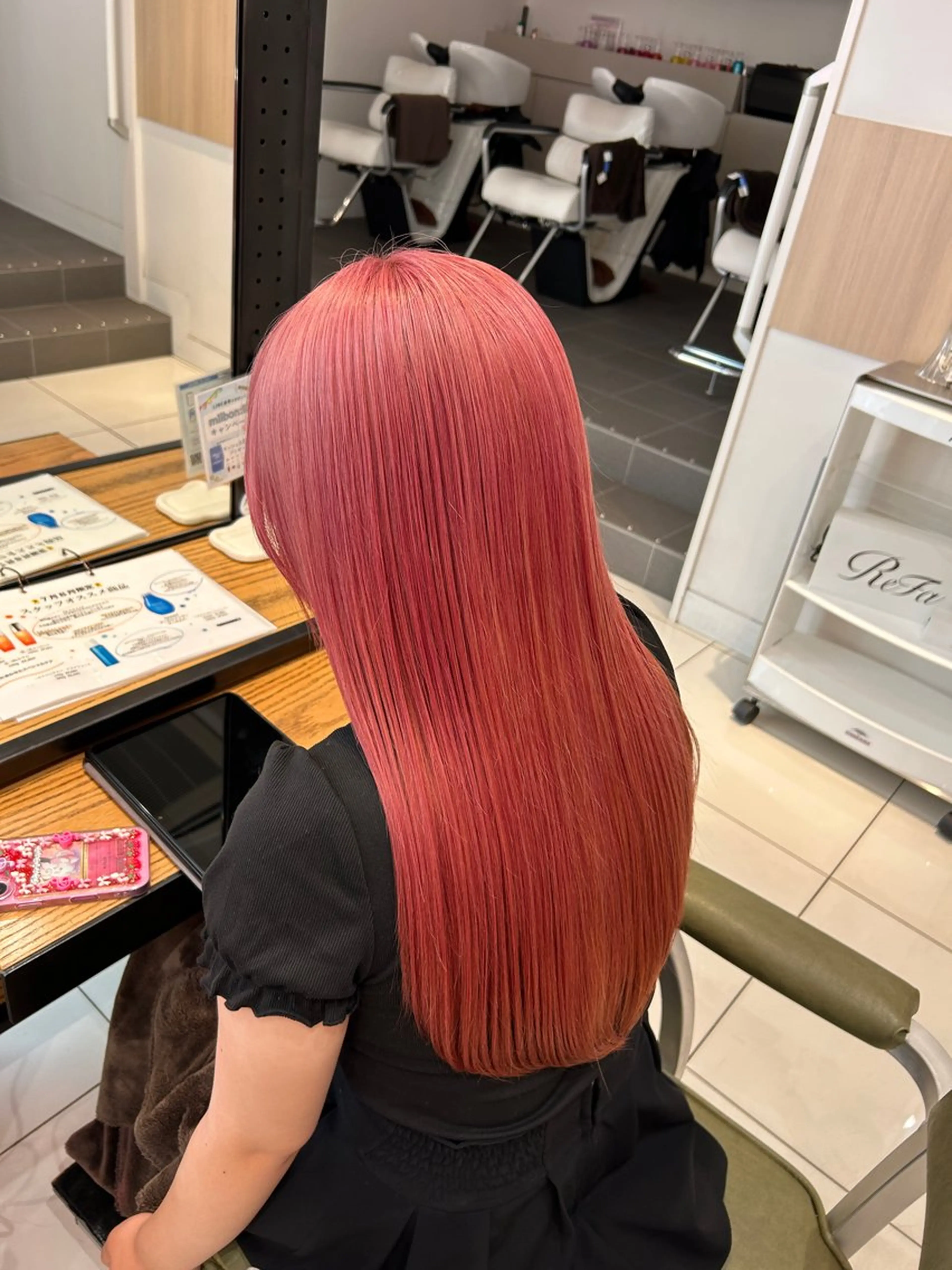 ロング カラー ヘアカラー トリートメント ダブルカラー /透明感カラーRioのヘアスタイル