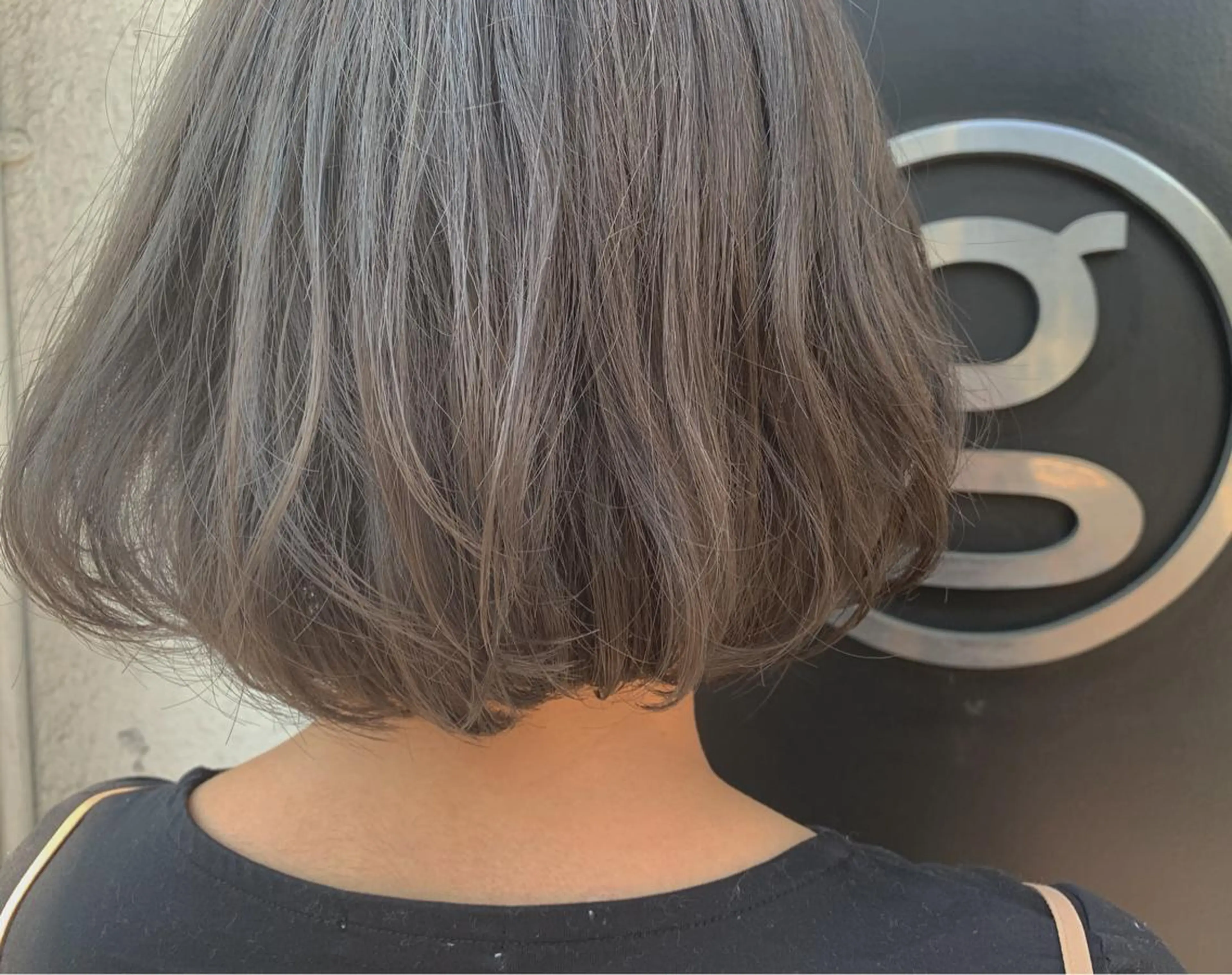 ショート カラー アッシュ ダブルカラー カット ヘアカラー トリートメント 萌花 moeka /韓国/レイヤーのヘアスタイル