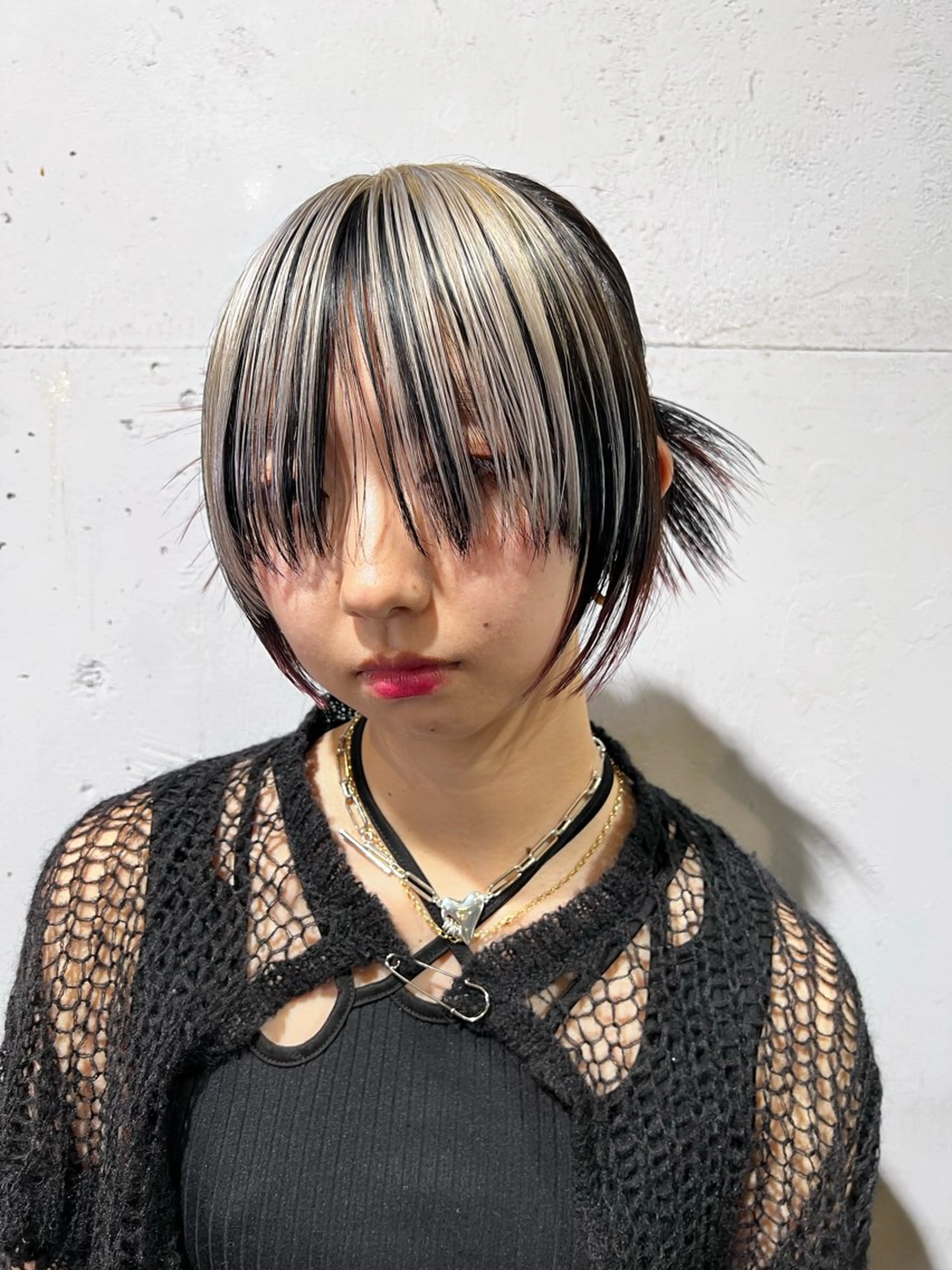 ミディアム カラー カット ヘアカラー 小笠原 悠斗のヘアスタイル