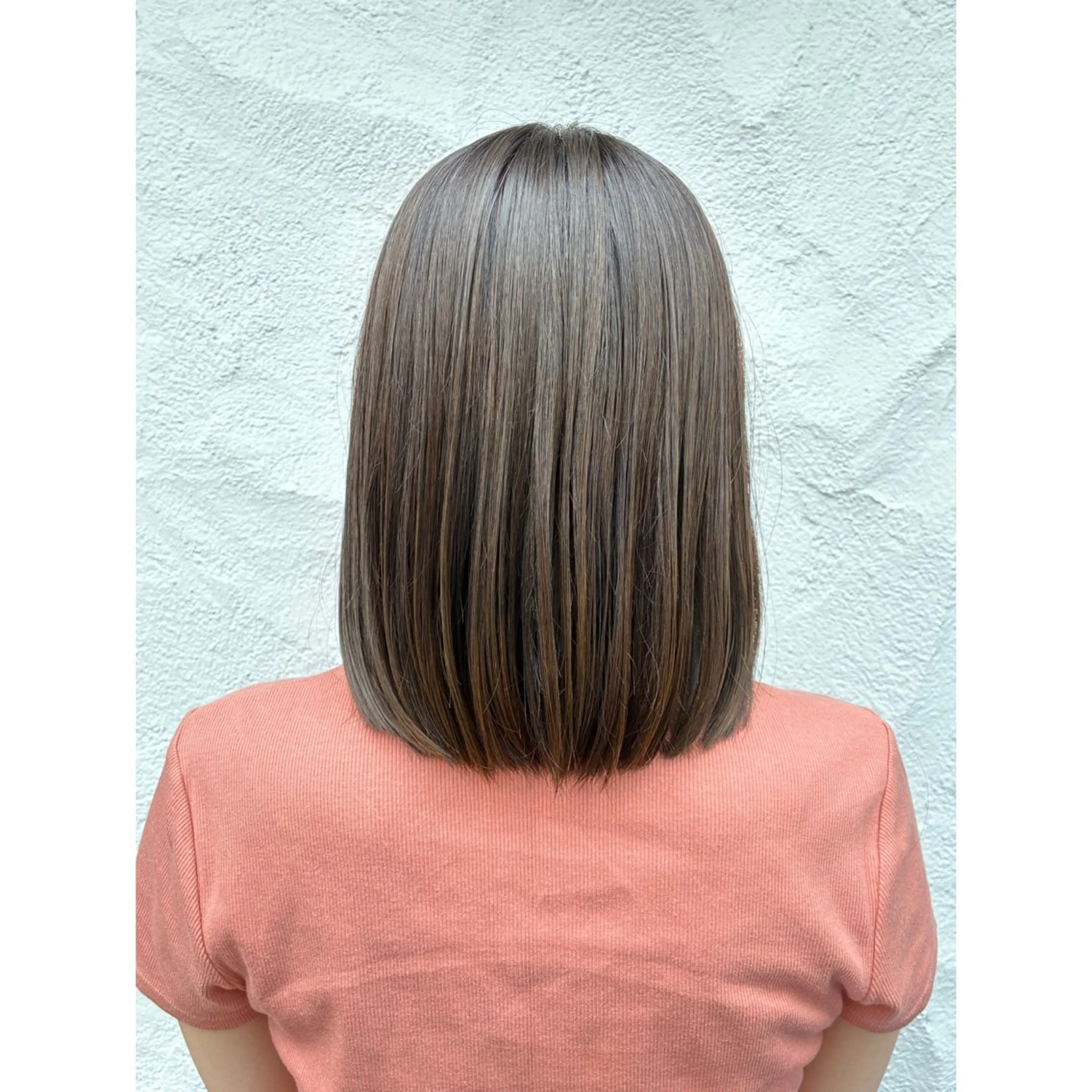 セミロング カラー 【妙典】◎人気サロン 🌸島袋カナ🌸のヘアスタイル