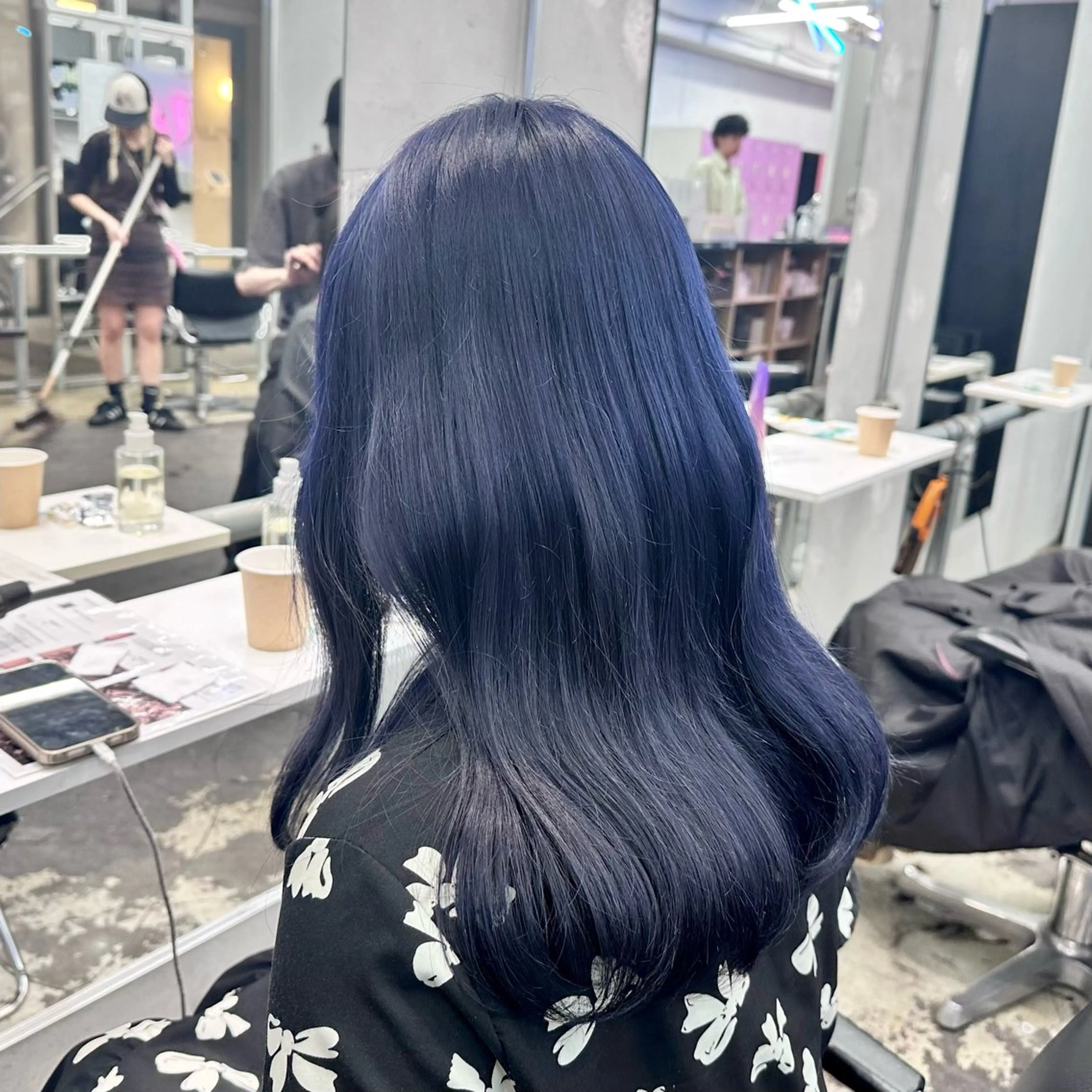 セミロング カラー ヘアアレンジ メンズ ヘアカラー トリートメント 🎀暖色/ベージュ× ハイトーン💫りののヘアスタイル