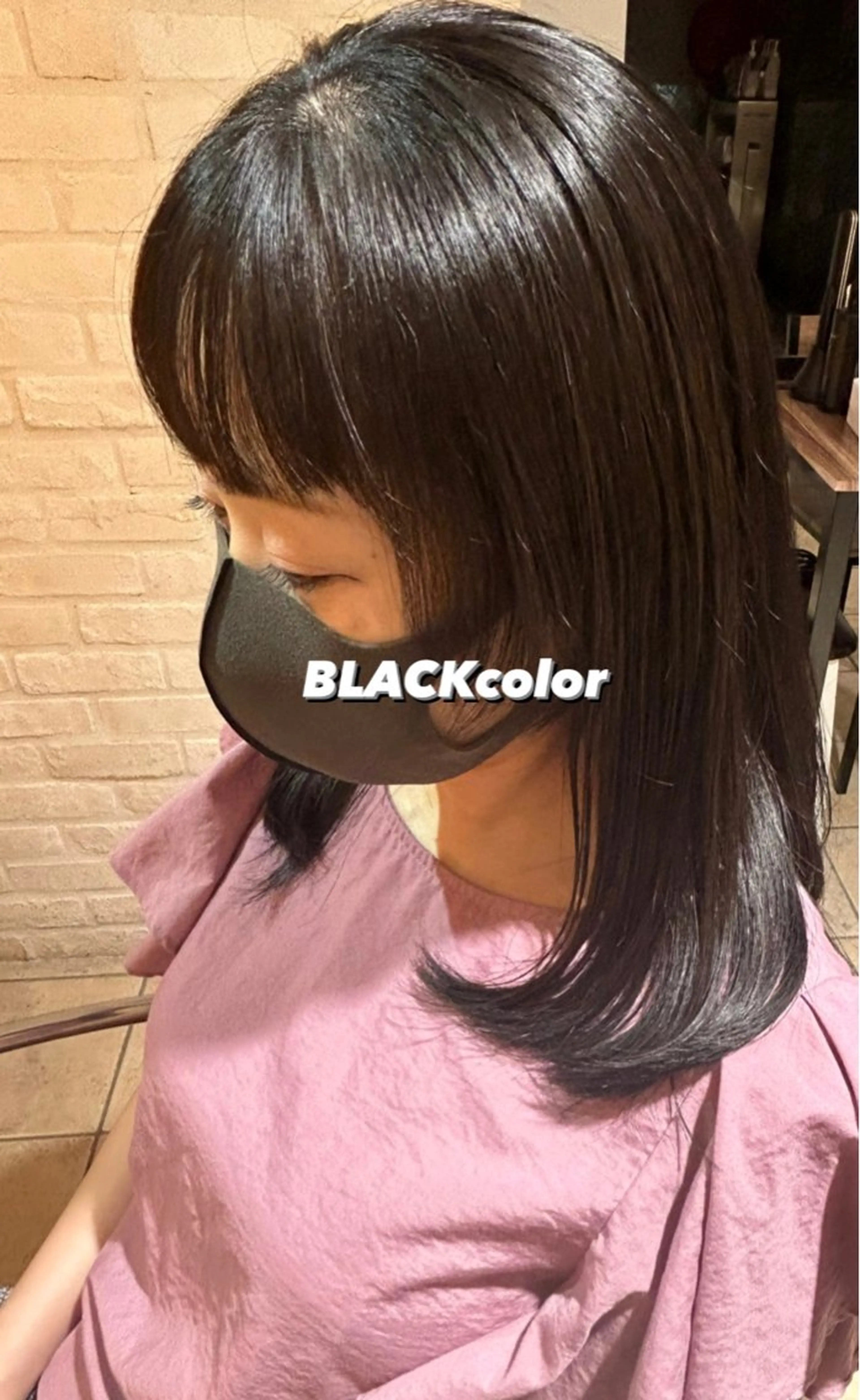 セミロング momoha 『モテヘア🍓』のヘアスタイル