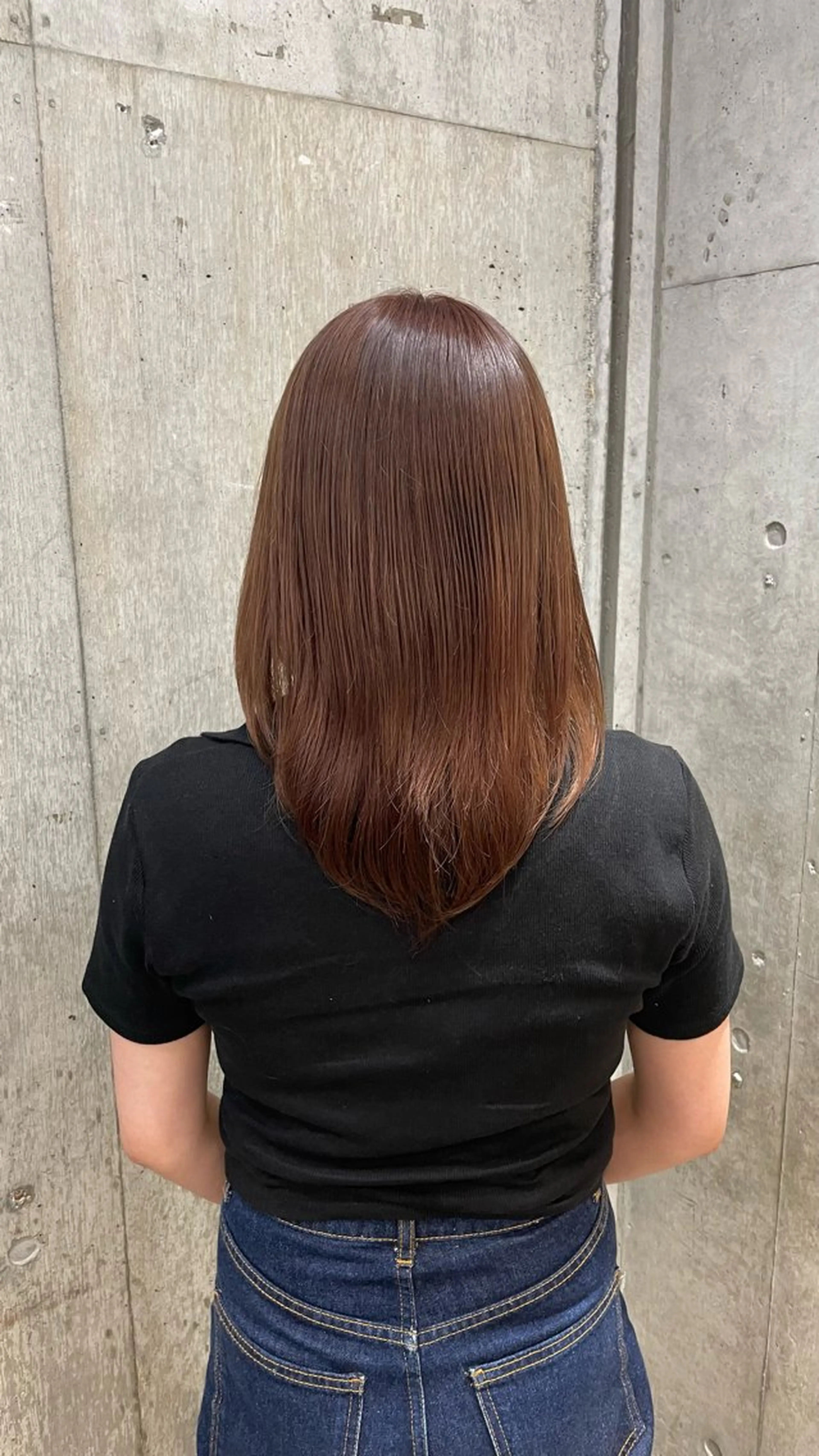 セミロング ミルクティーベージュ 🩰🤎miharuのヘアスタイル