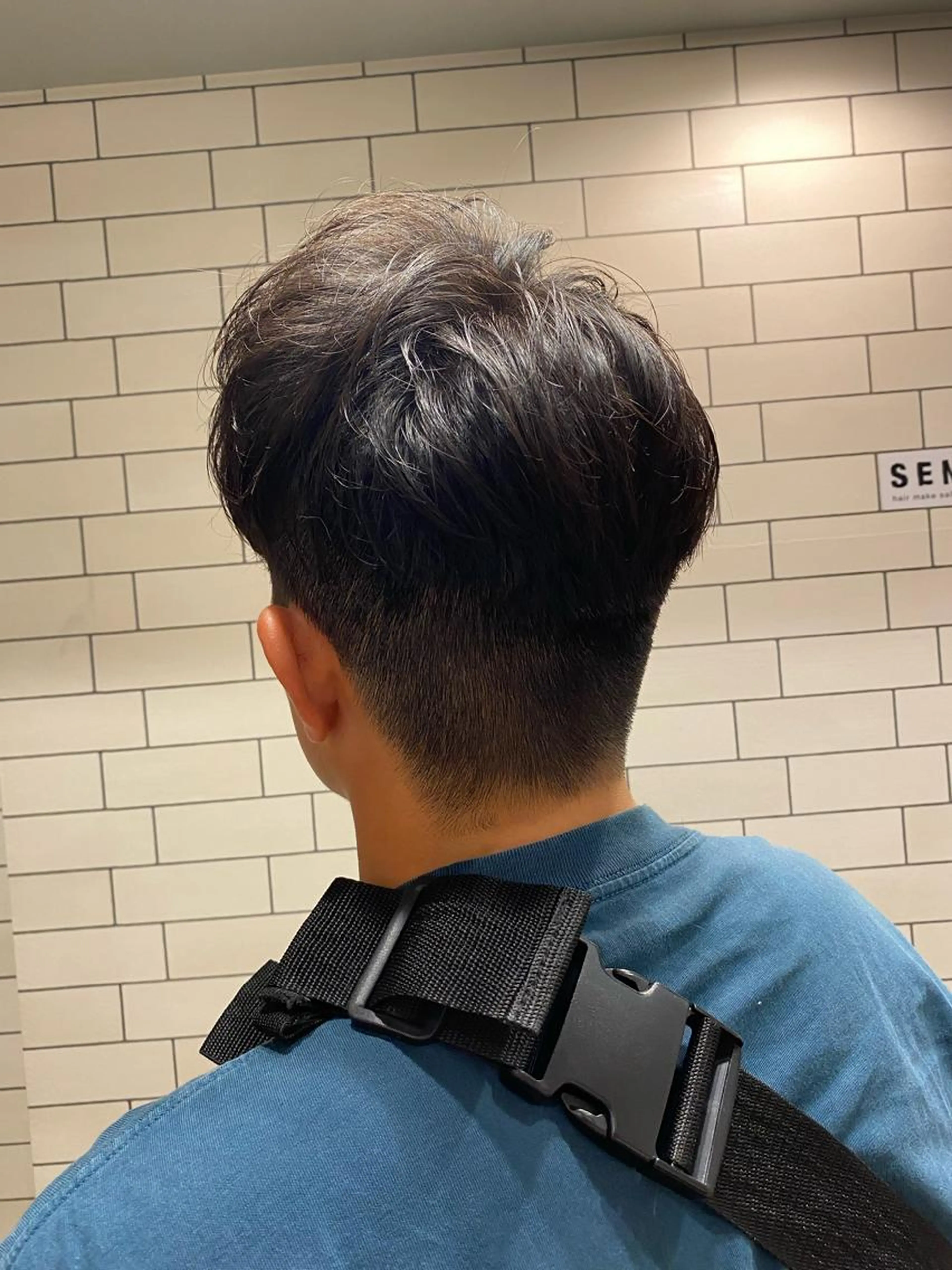 メンズカットの写真