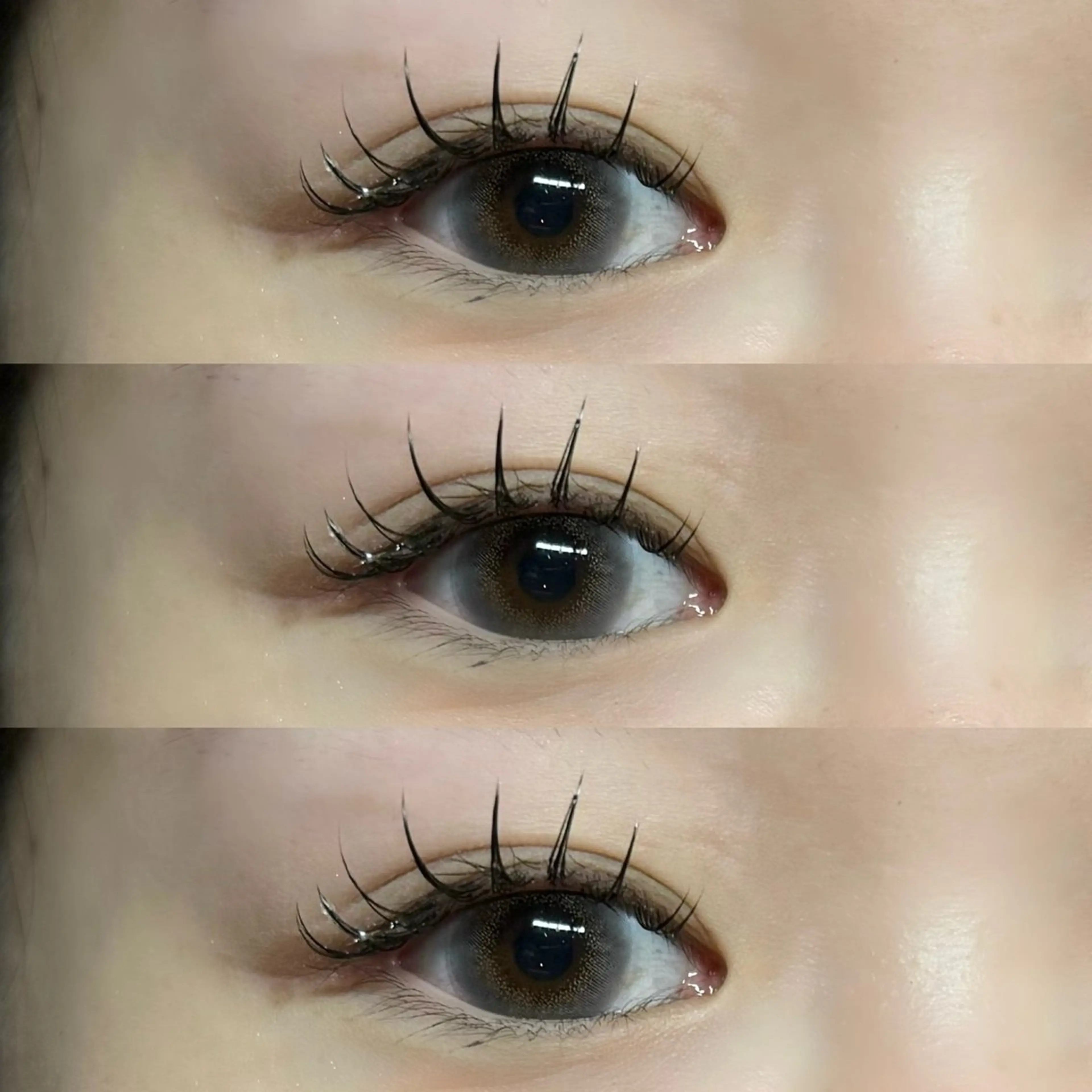 マツエク・マツパ 束感まつ毛 アップワードラッシュ scarlet asahiのマツエク・マツパデザイン