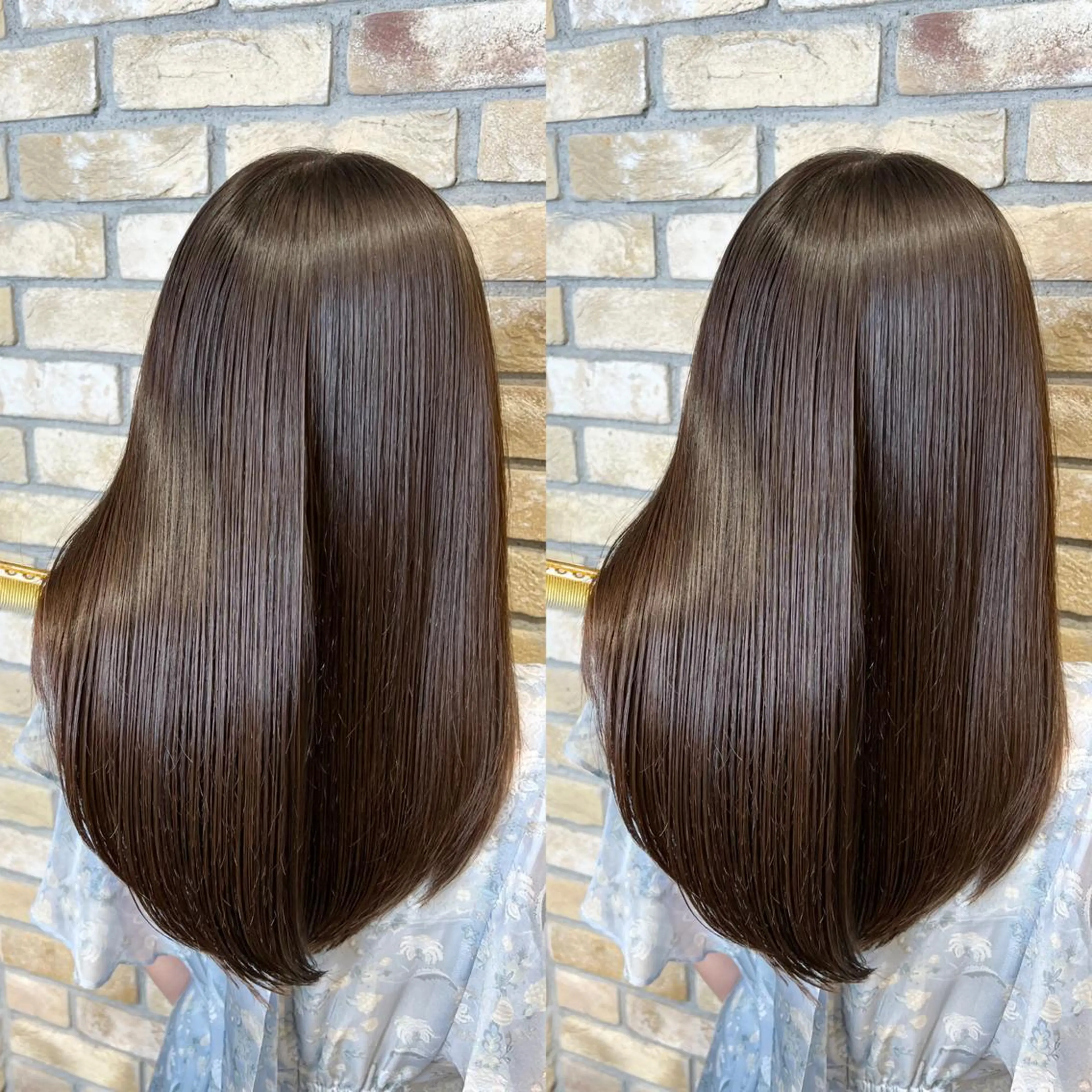 セミロング Monan 渋谷店所属・🎀艶髪の達人 飯田啓奨🎀のヘアスタイル