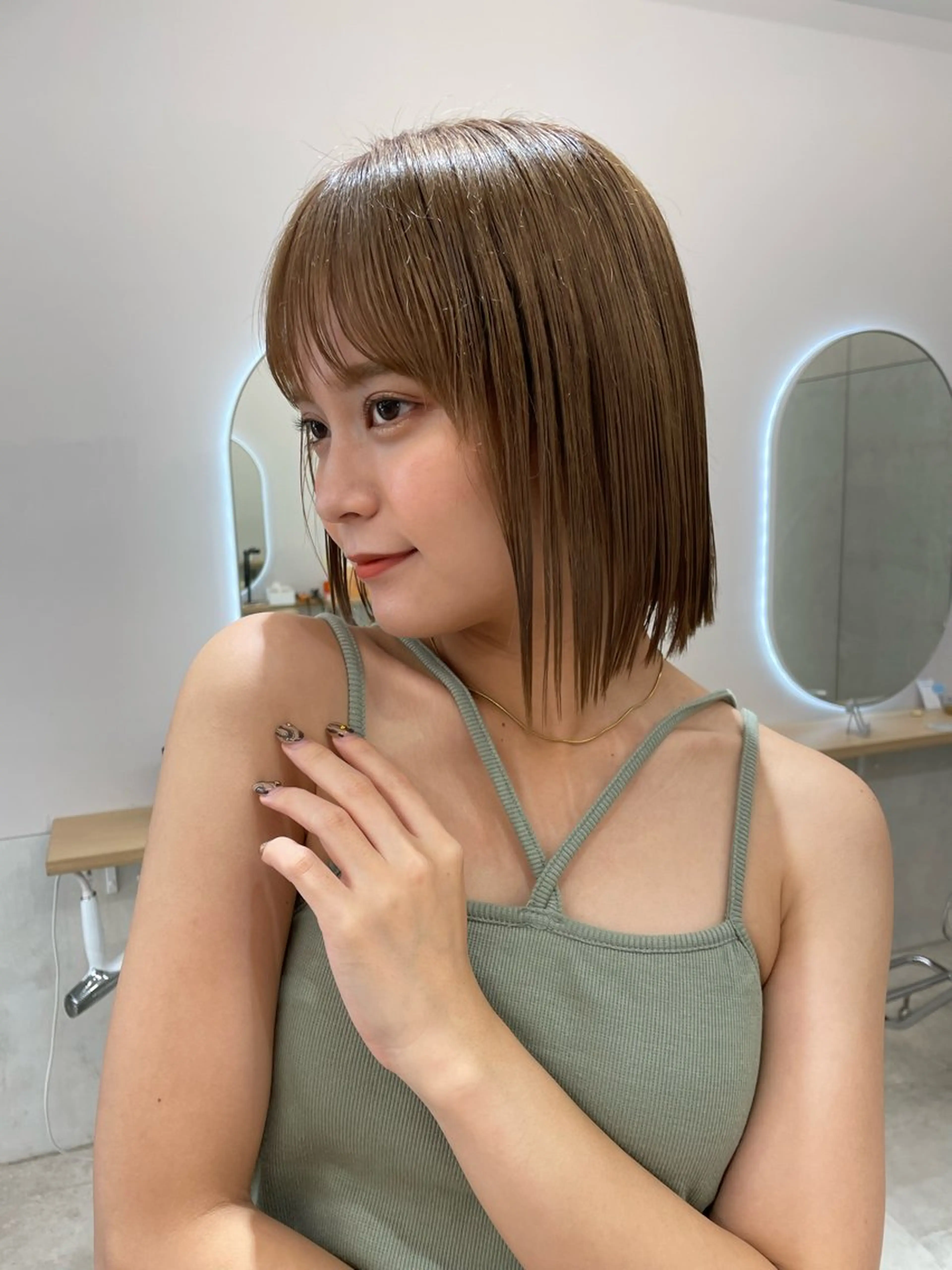 ショート オオクラ マオのヘアスタイル