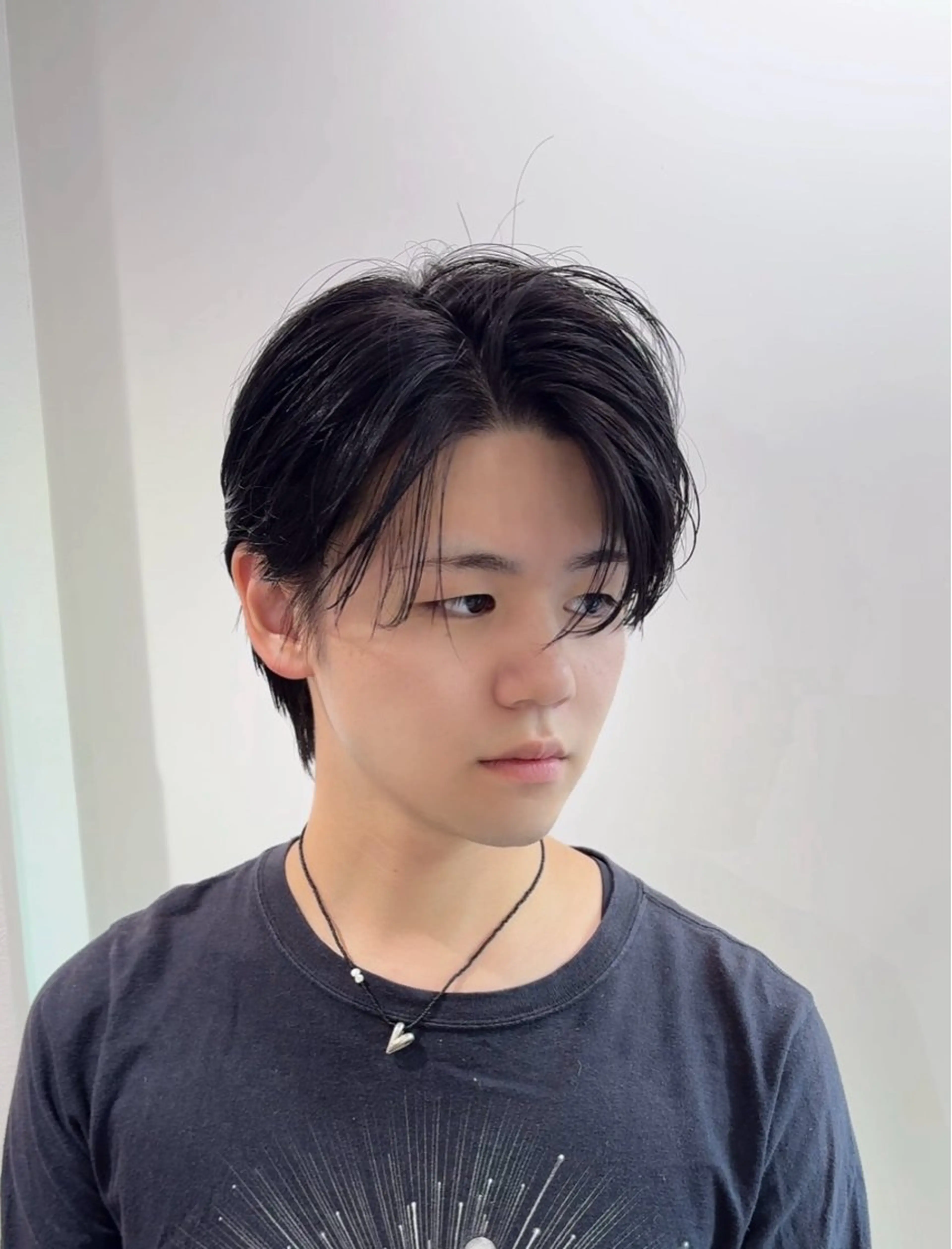 ミディアム パーマ メンズ カット 縮毛矯正 ♠️メンズ特化／ 社 由樹♠️のヘアスタイル