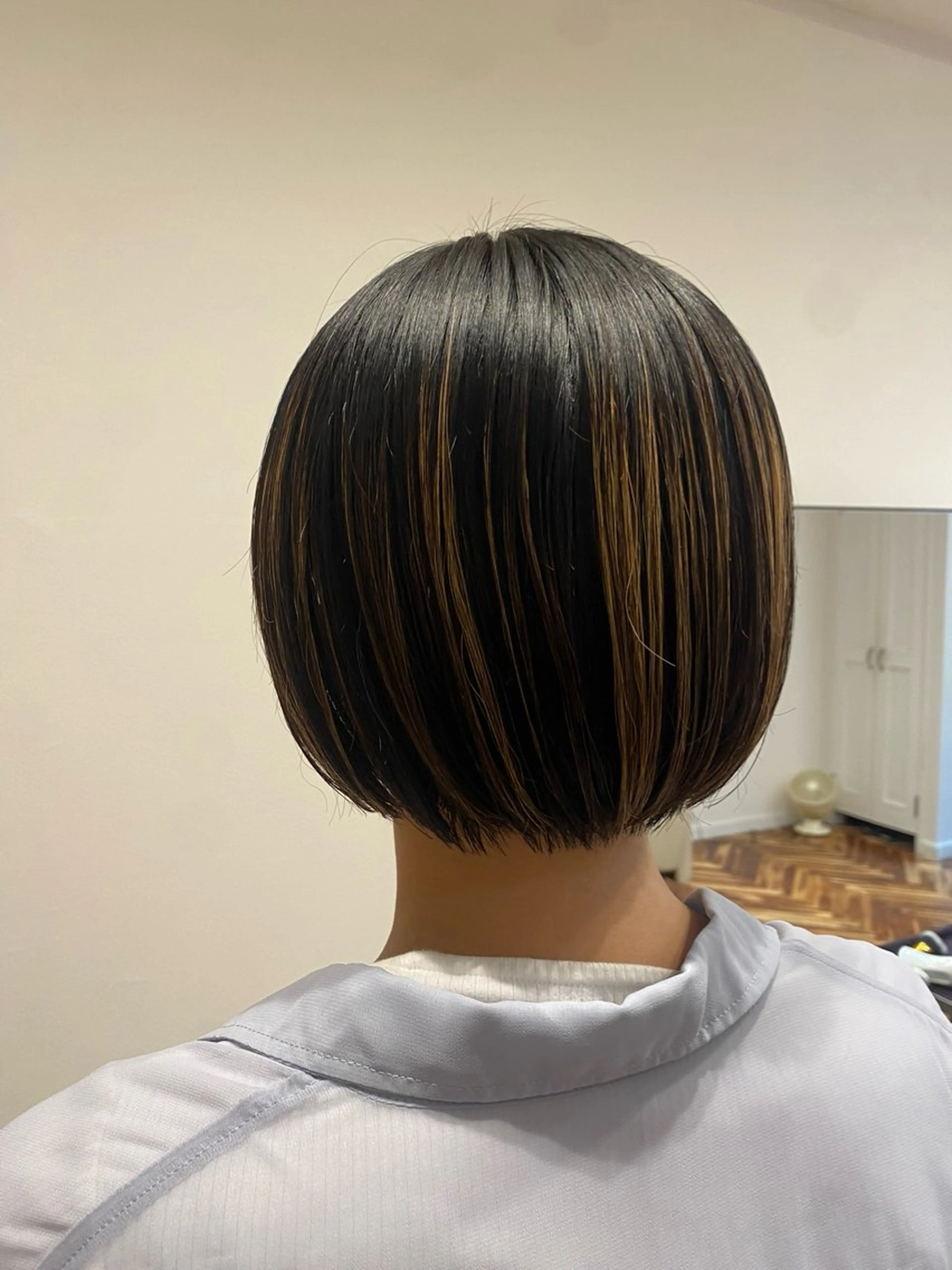 ショート ボブ 伊藤 優花のヘアスタイル