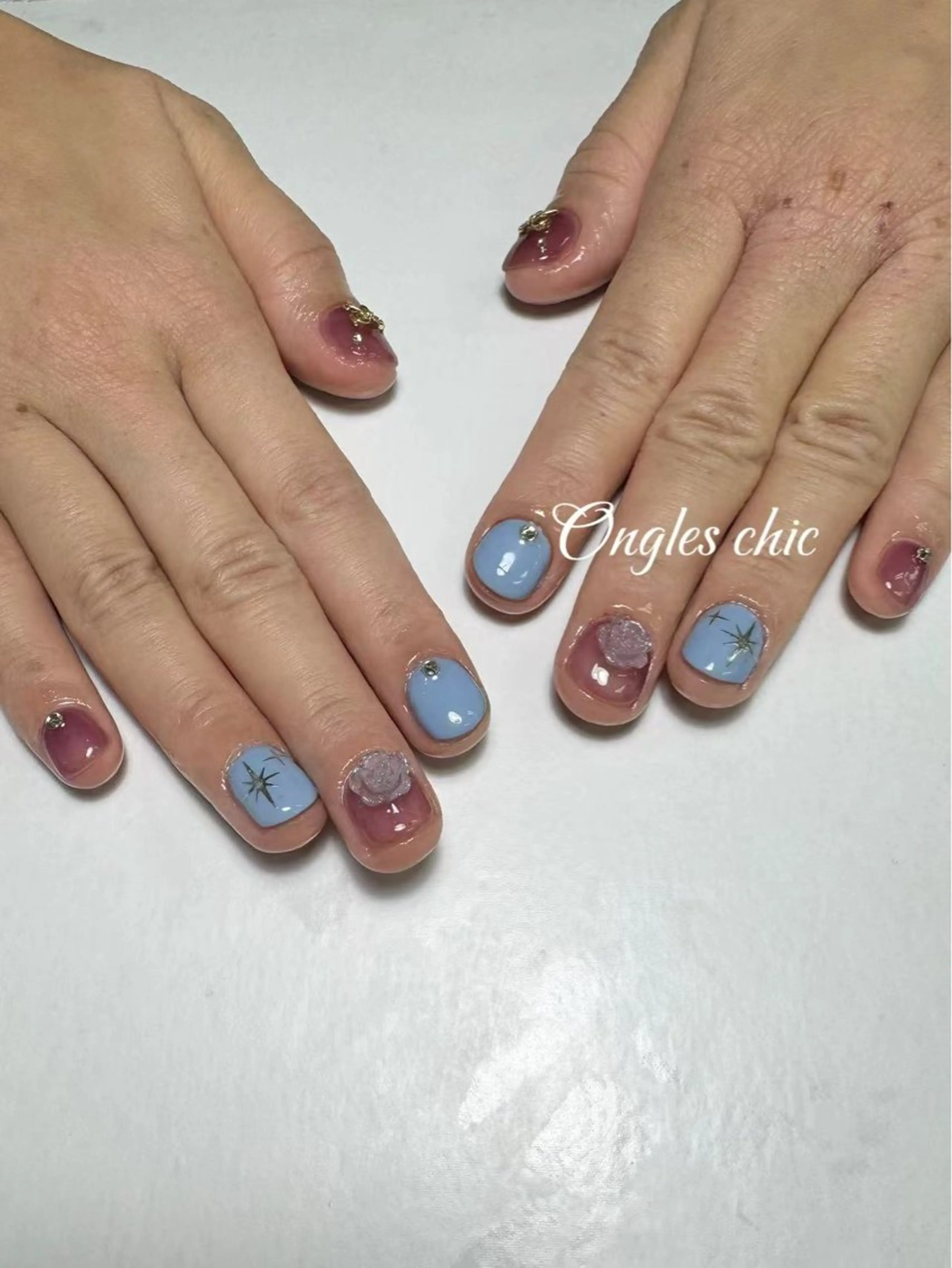 ネイル ハンドネイル ongles chic24時間営業のネイルデザイン