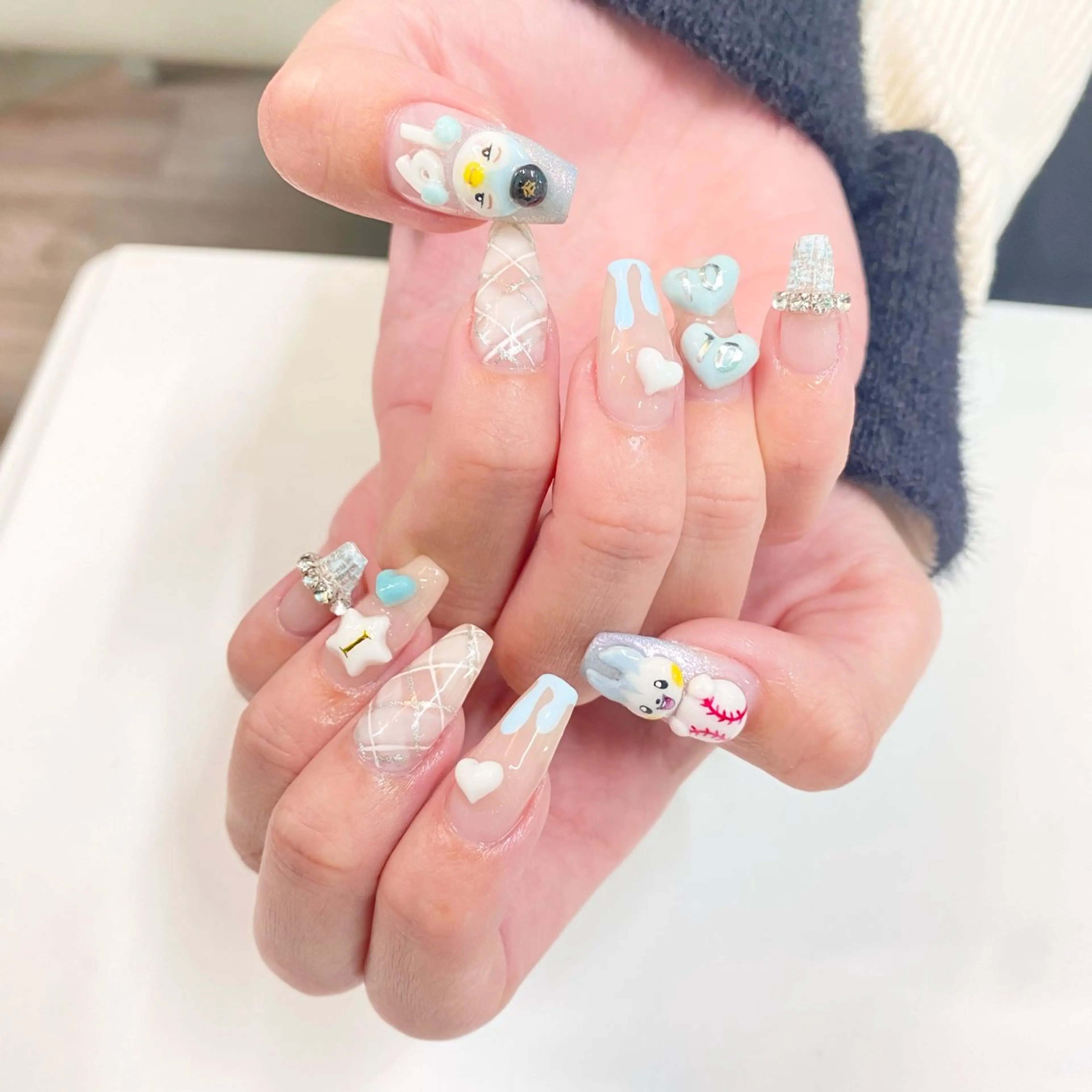 ネイル ハンドネイル Kira-ra所属・Kira-ra💎 KIRARIのネイルデザイン