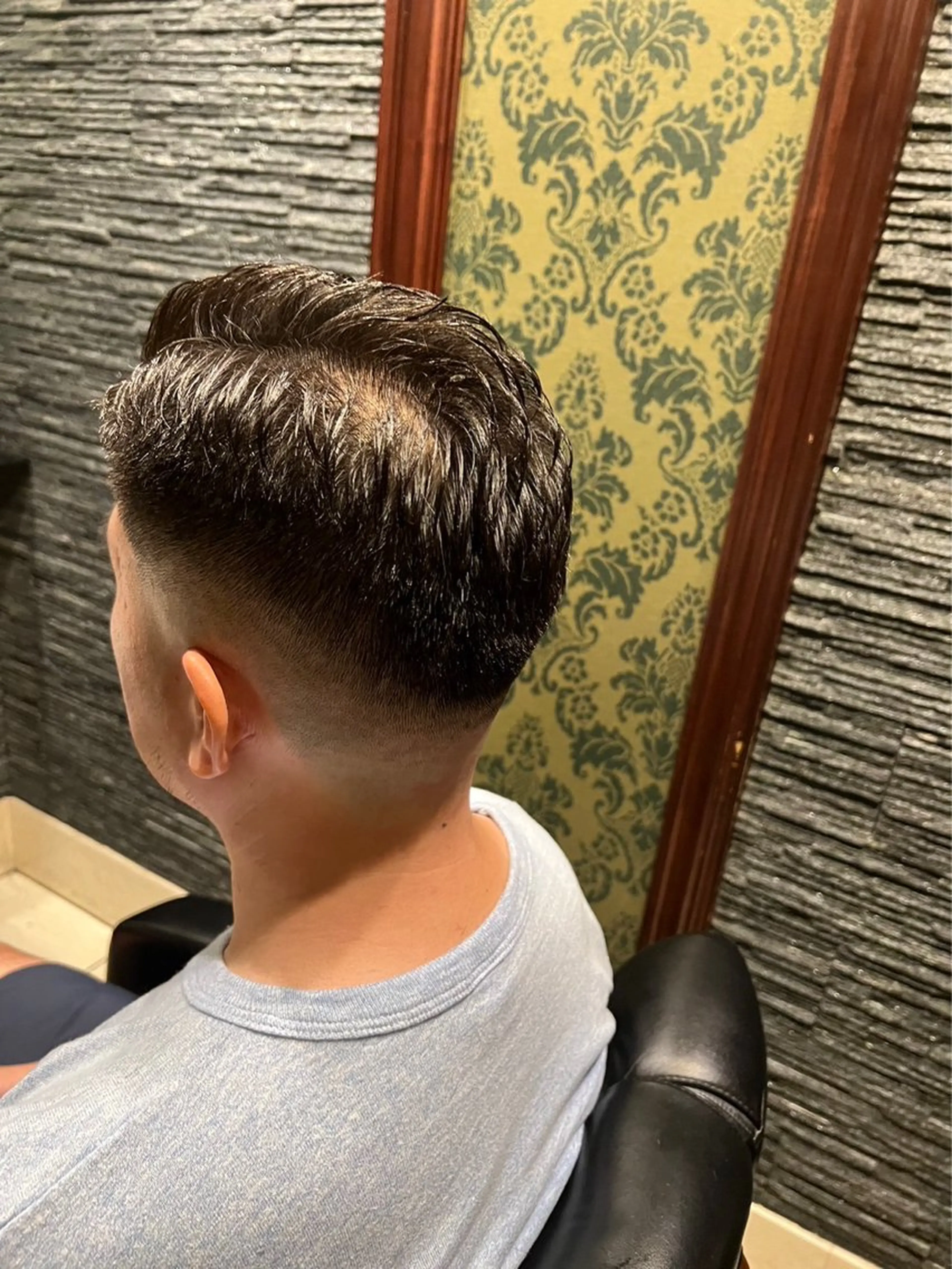 ショート メンズ フェードカット ヒロ銀座ヘアーサロン池袋 サンシャイン通り店所属・カットモデル 募集/松本大岐のヘアスタイル