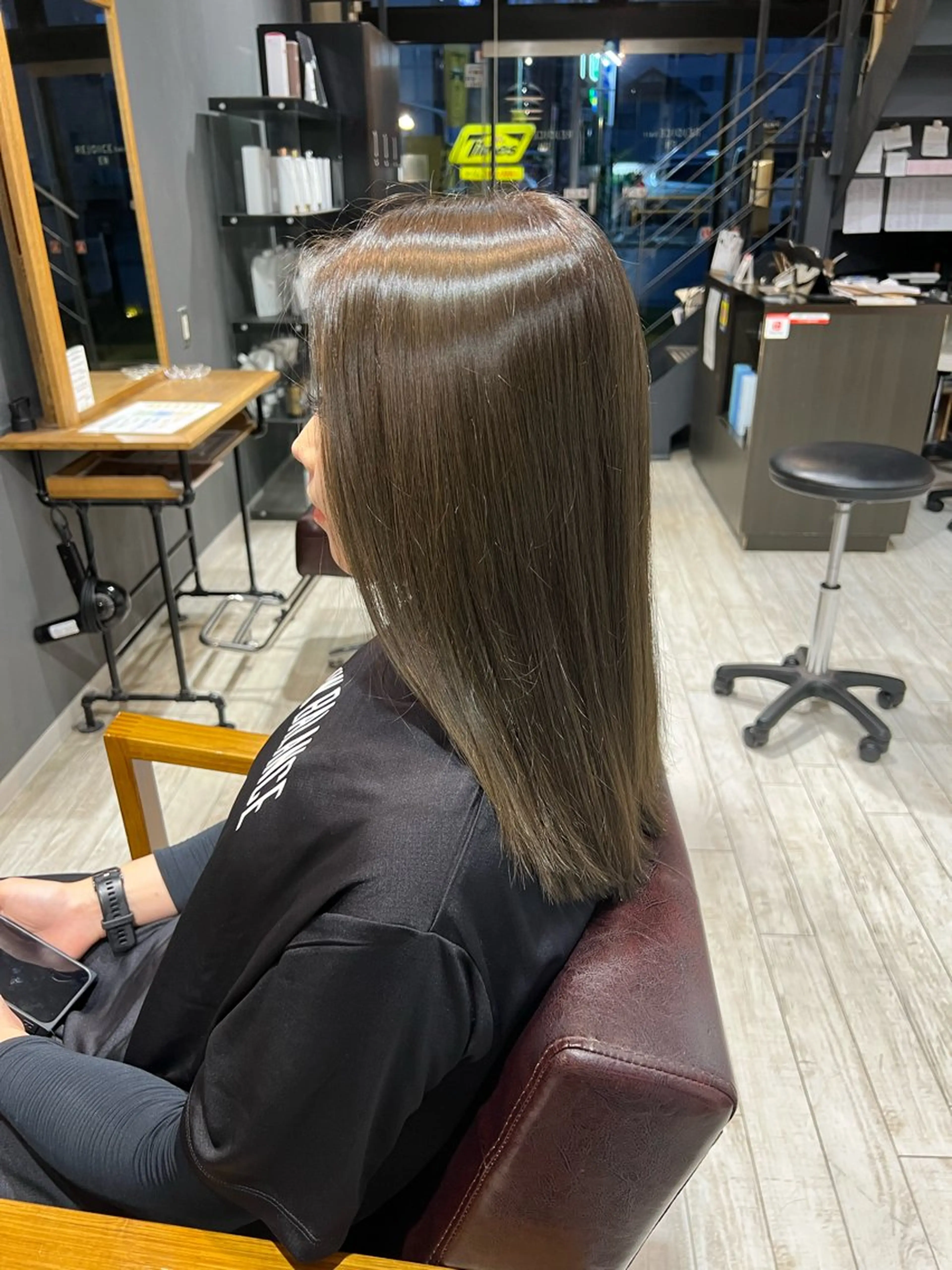 カラー ヘアカラー トリートメント ayumi hondaのヘアスタイル