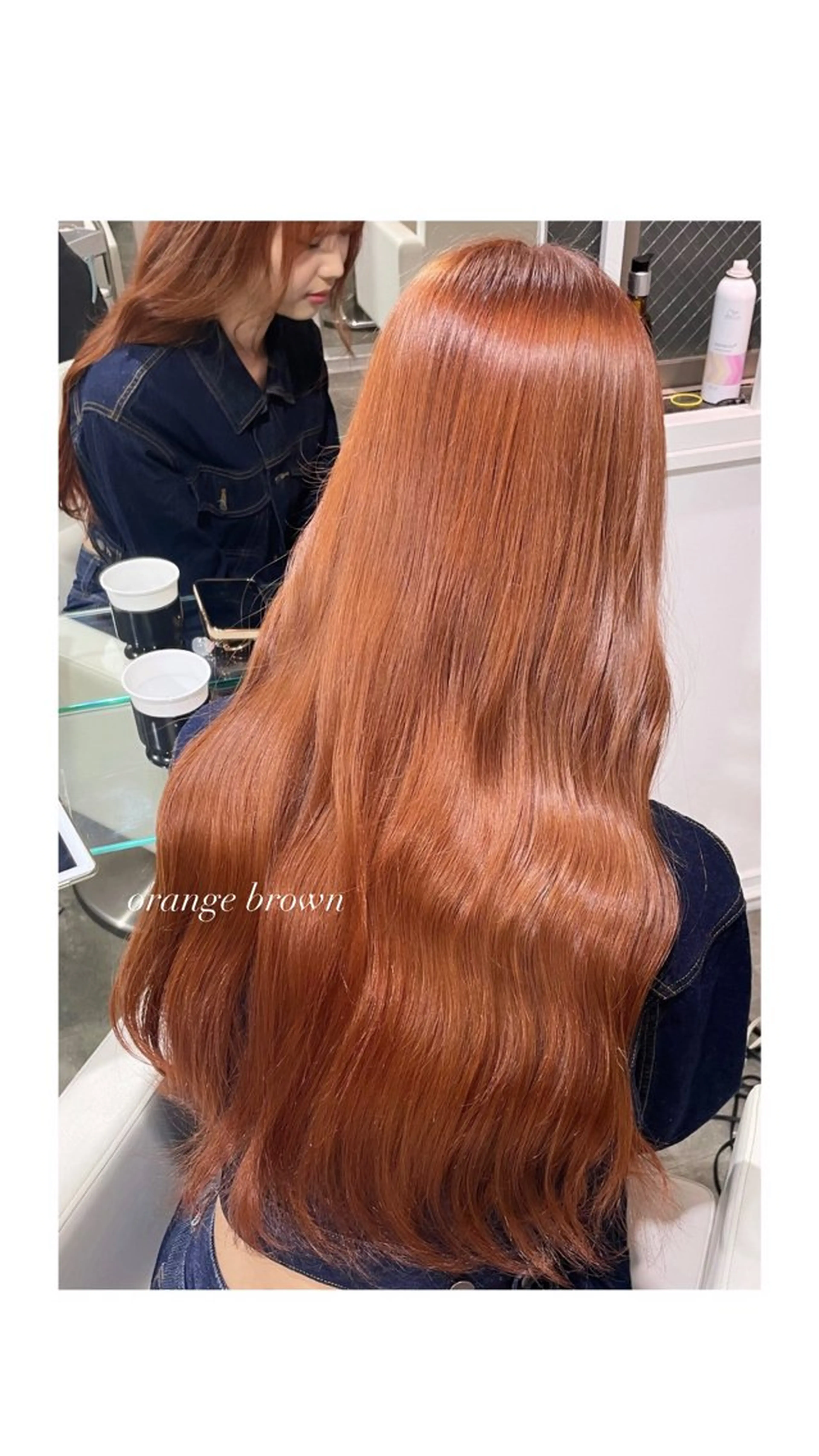ロング カラー ブリーチ ダブルカラー ブリーチなしカラー ヘアカラー トリートメント 🤍透明感カラー ソメヤナナ 🤍のヘアスタイル