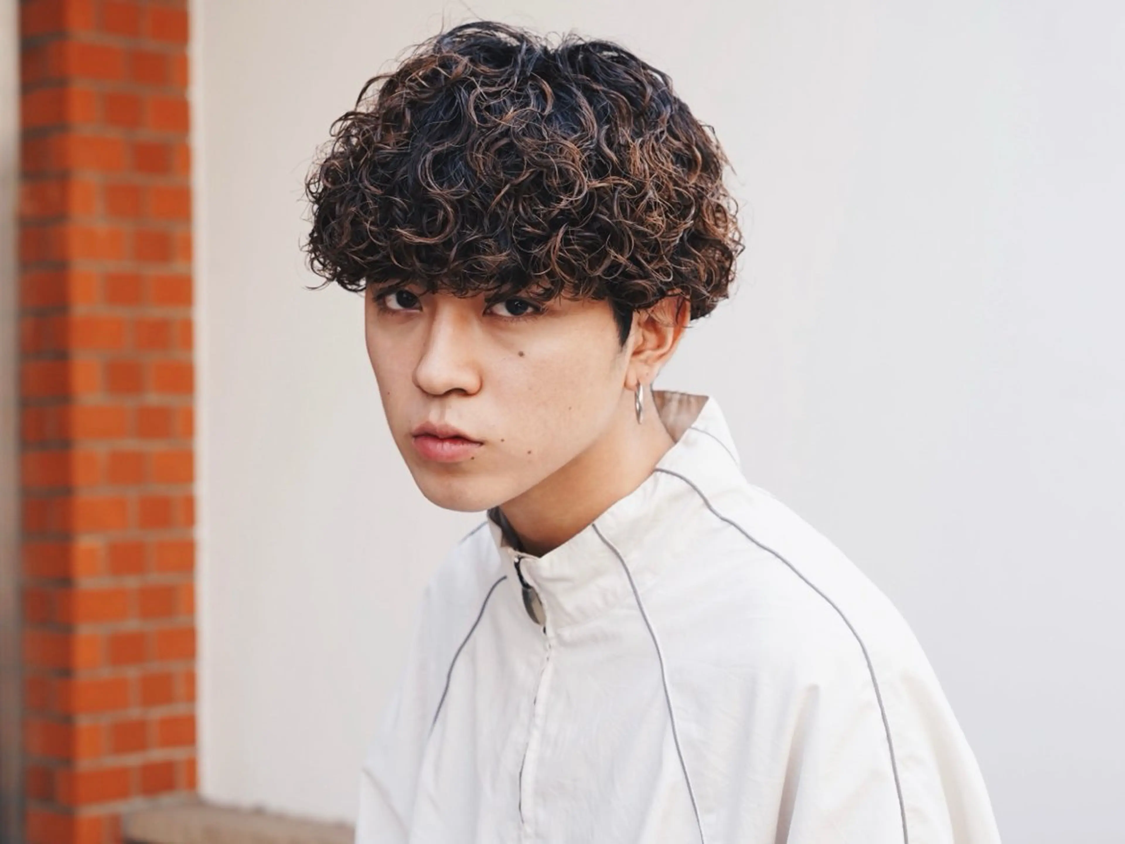 パーマ 八十川 佑斗のヘアスタイル