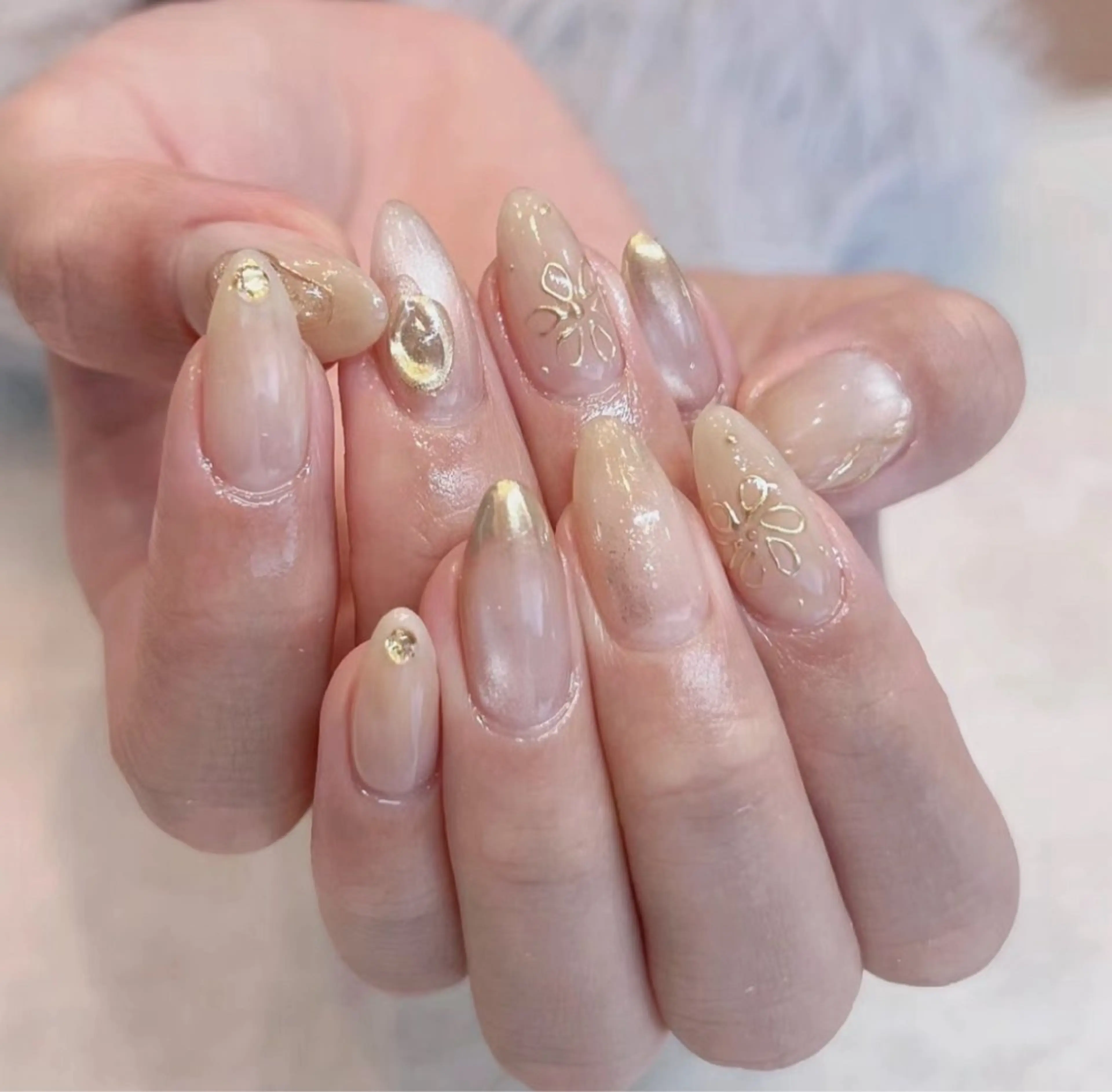 ネイル ハンドネイル H&B 楊のネイルデザイン