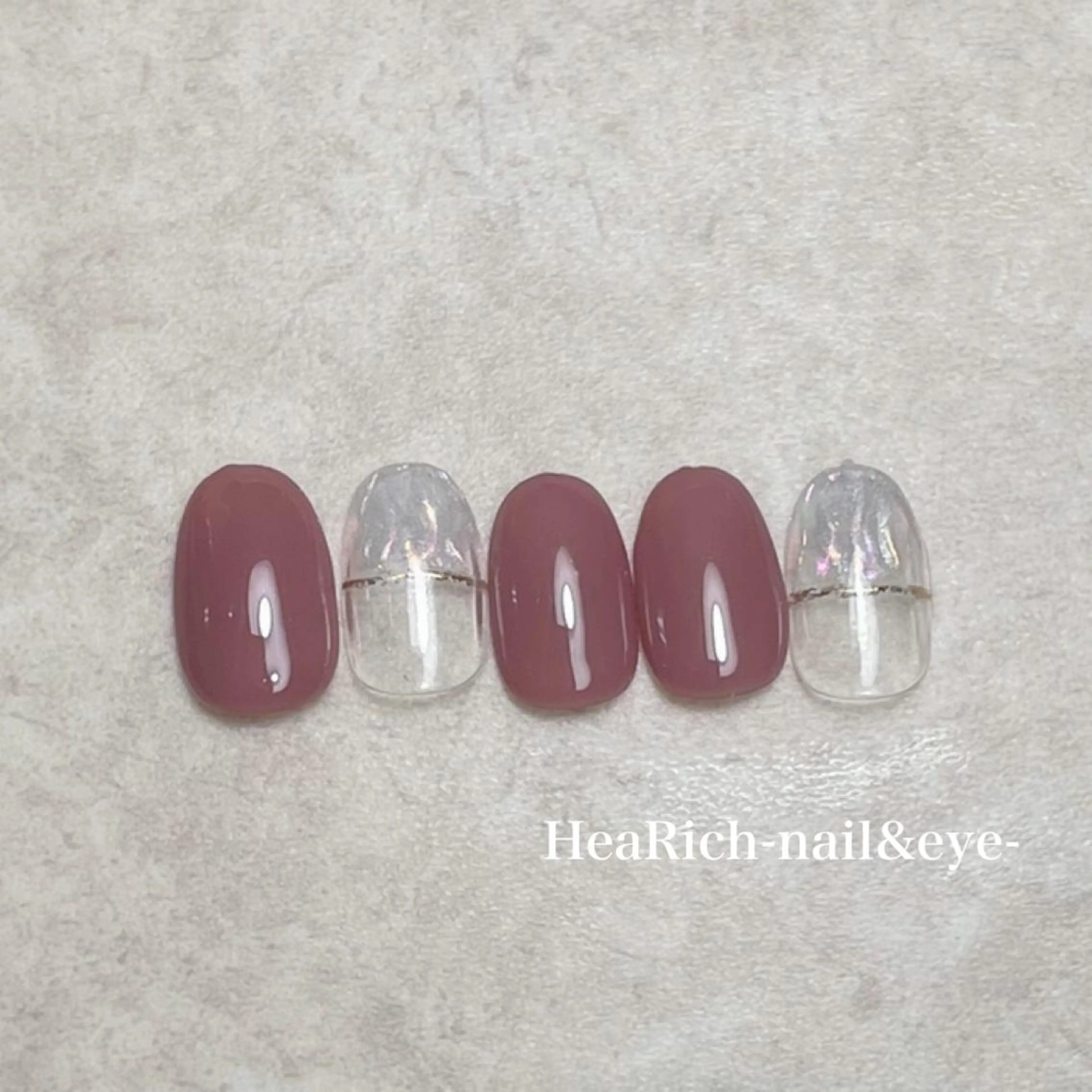 ネイル シンプルネイル ハーリッチnail HeaRichのネイルデザイン